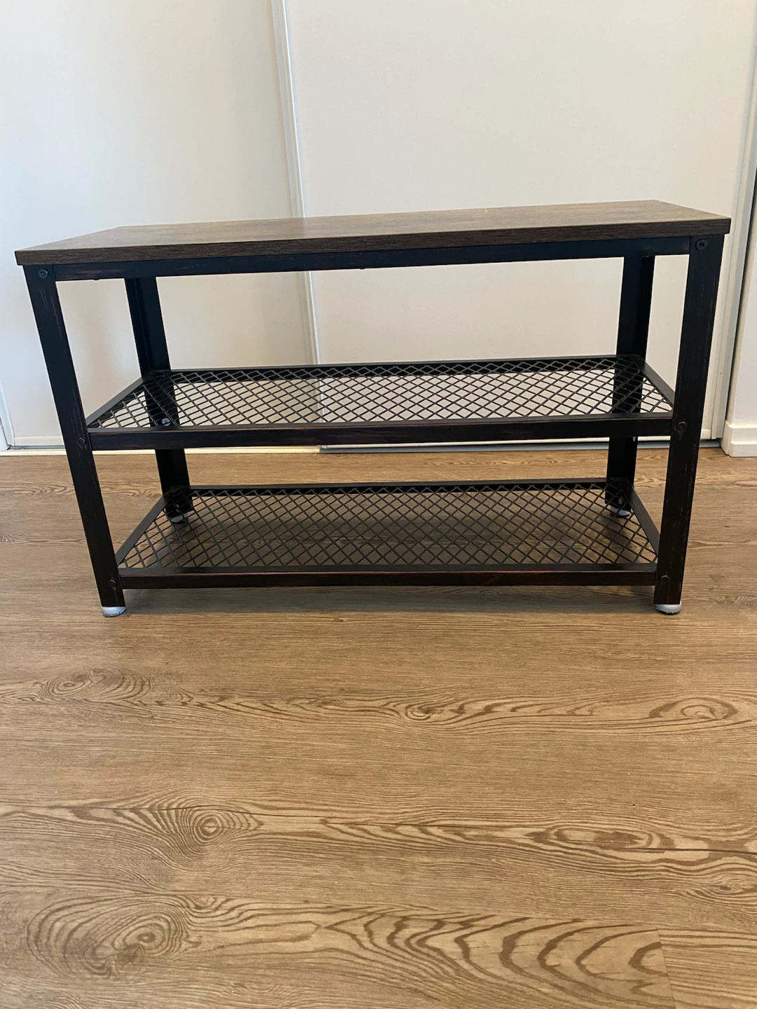 Industrial Style Shoe Bench - photo 2