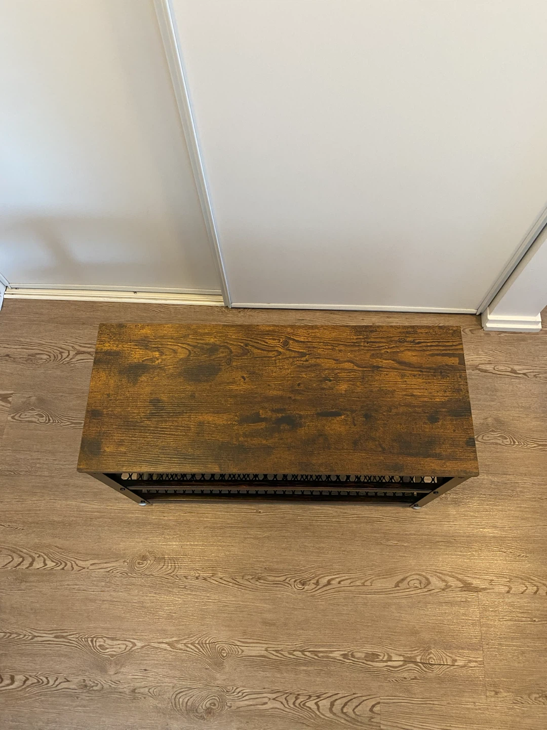 Industrial Style Shoe Bench - photo 3