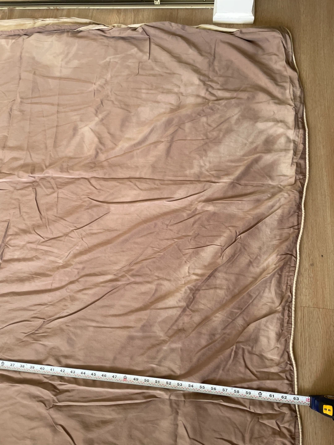 Brown and Beige Reversible Quilt cover - photo 4