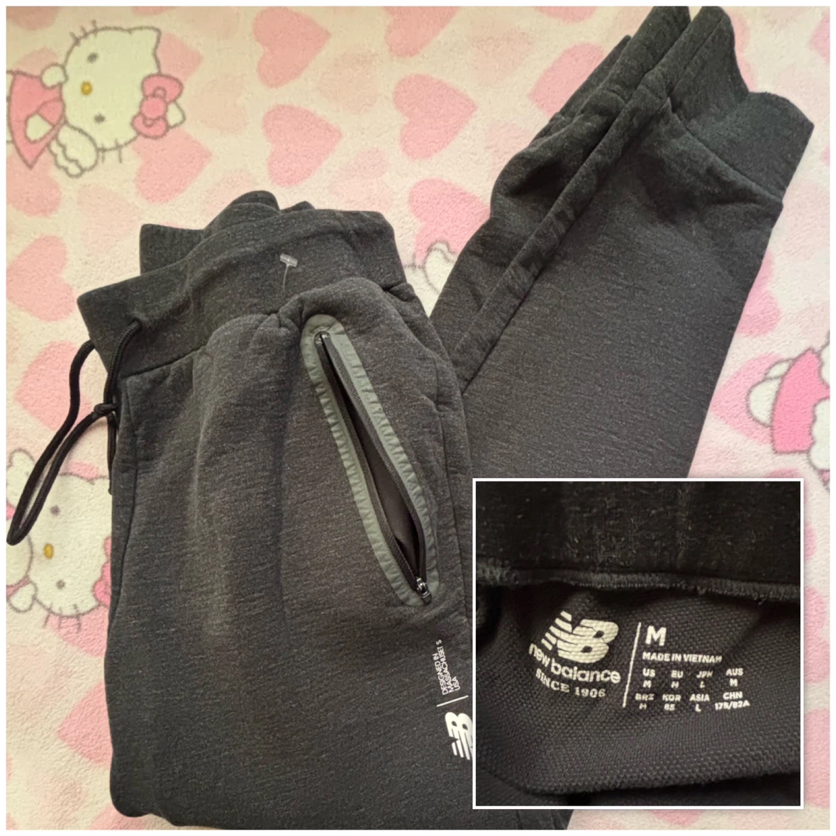 New Balance - Dark Grey Joggers - *Size Men Medium*