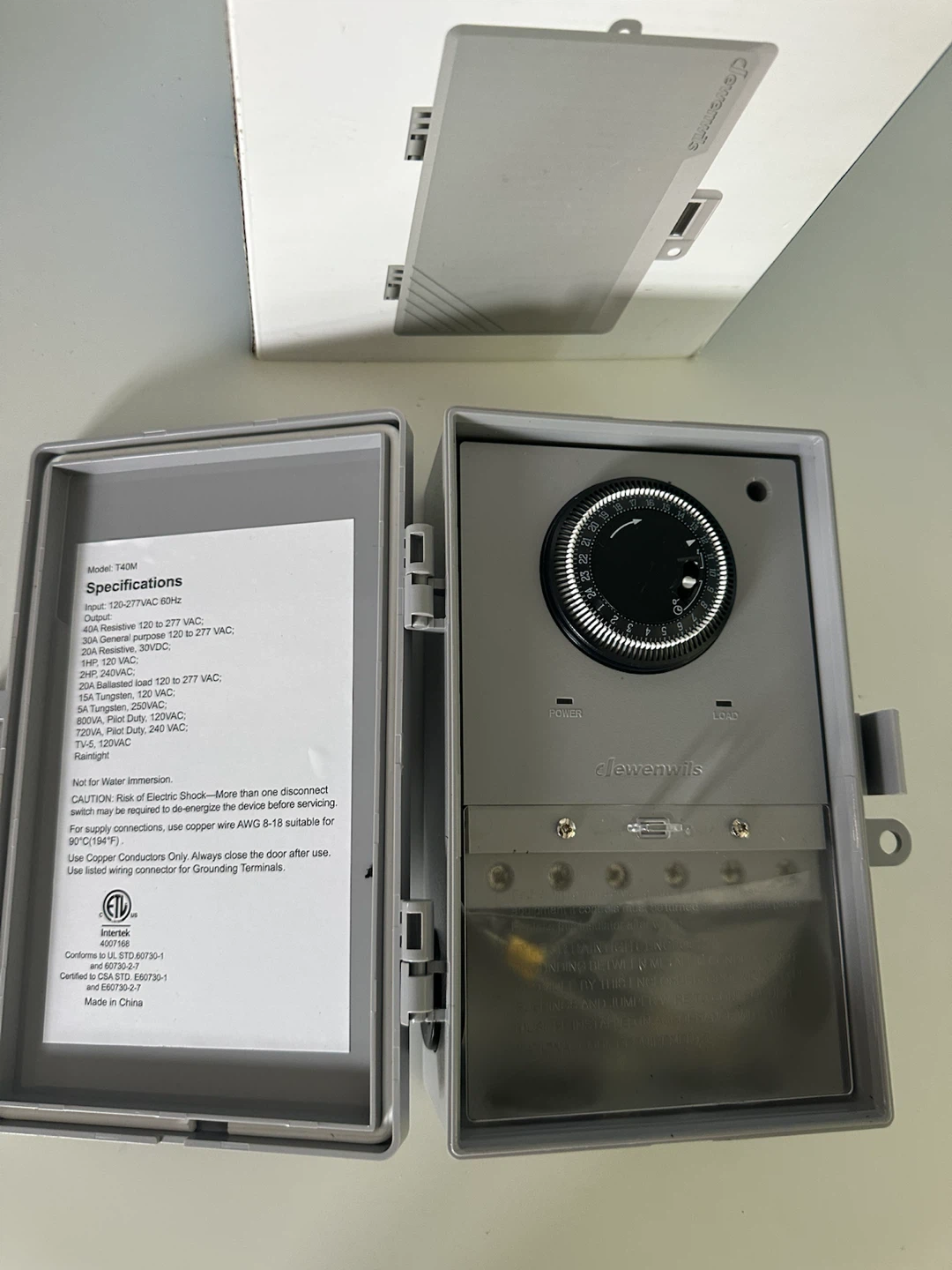 Dewenwils Outdoor Mechanical Timer Box T40M - photo 2