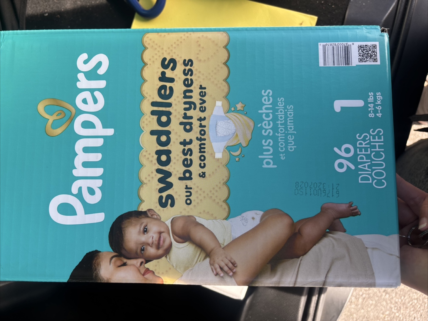 Pampers Swaddlers Size 1 Diapers - 96 Pack