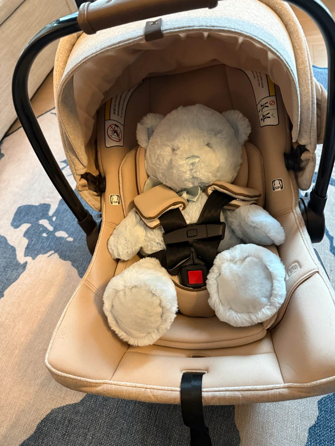 Nuna Pippa Urbn Car Seat with 7AM Enfant Cocoon Cover - photo 3
