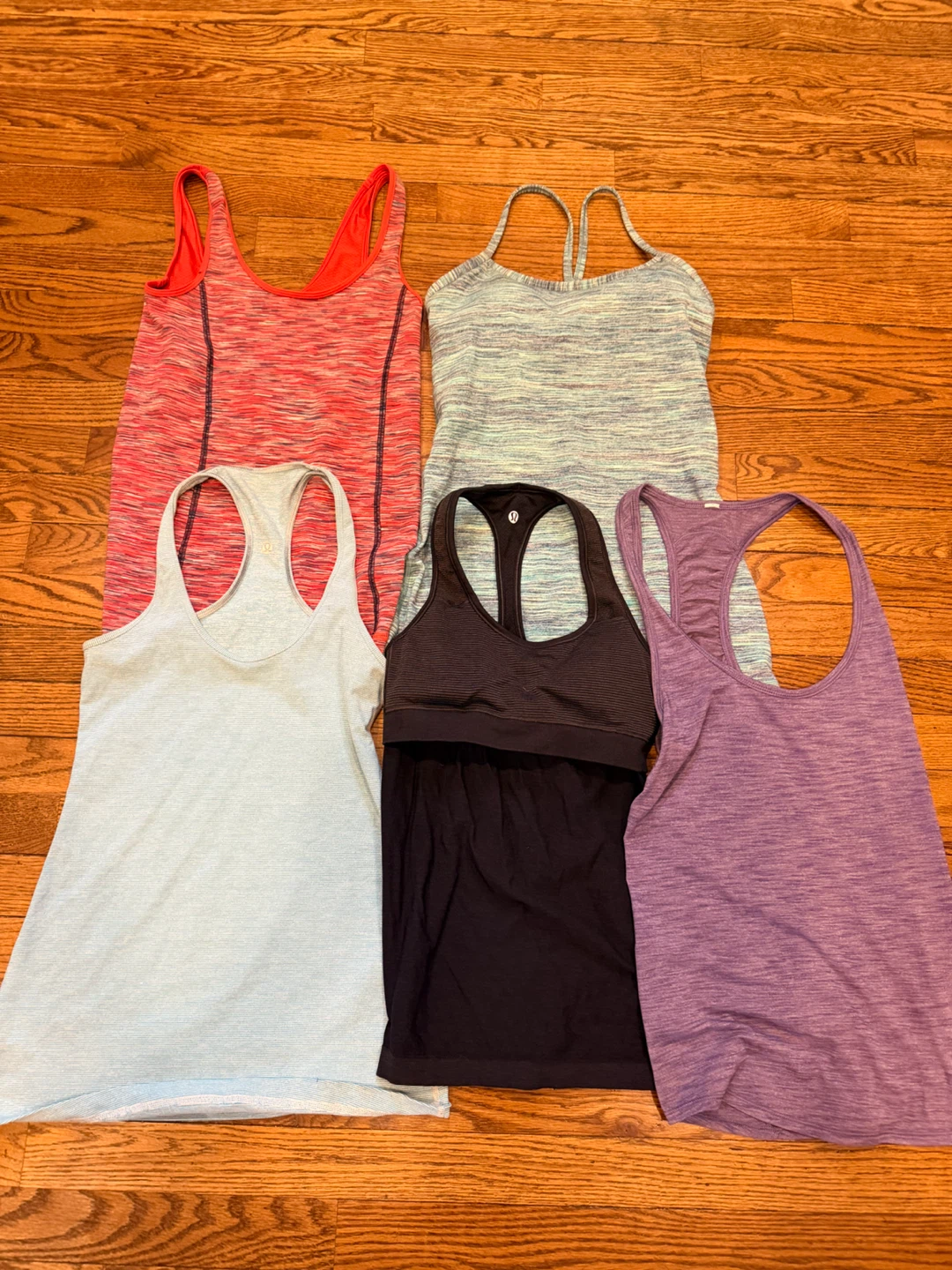 5 Lululemon Athletic Tank Tops