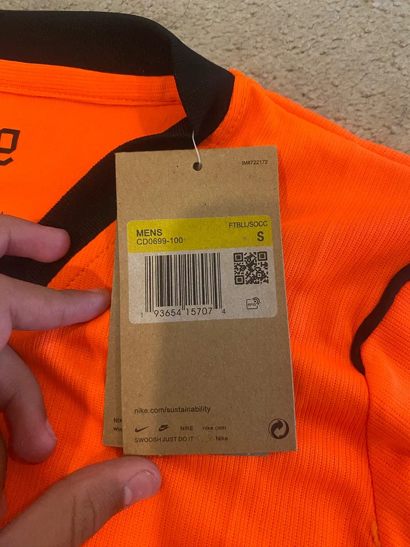Nike Mens Soccer Jersey Size Small