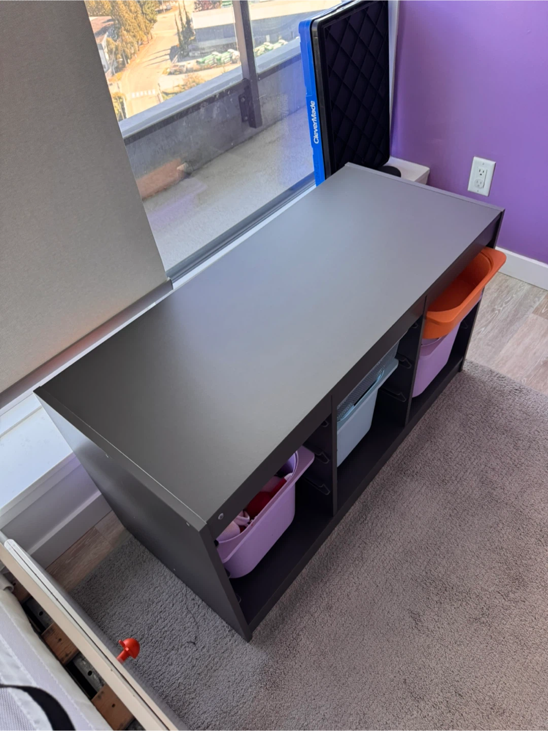 IKEA TROFAST Toy Storage Unit + 3 Deep Bins - photo 2