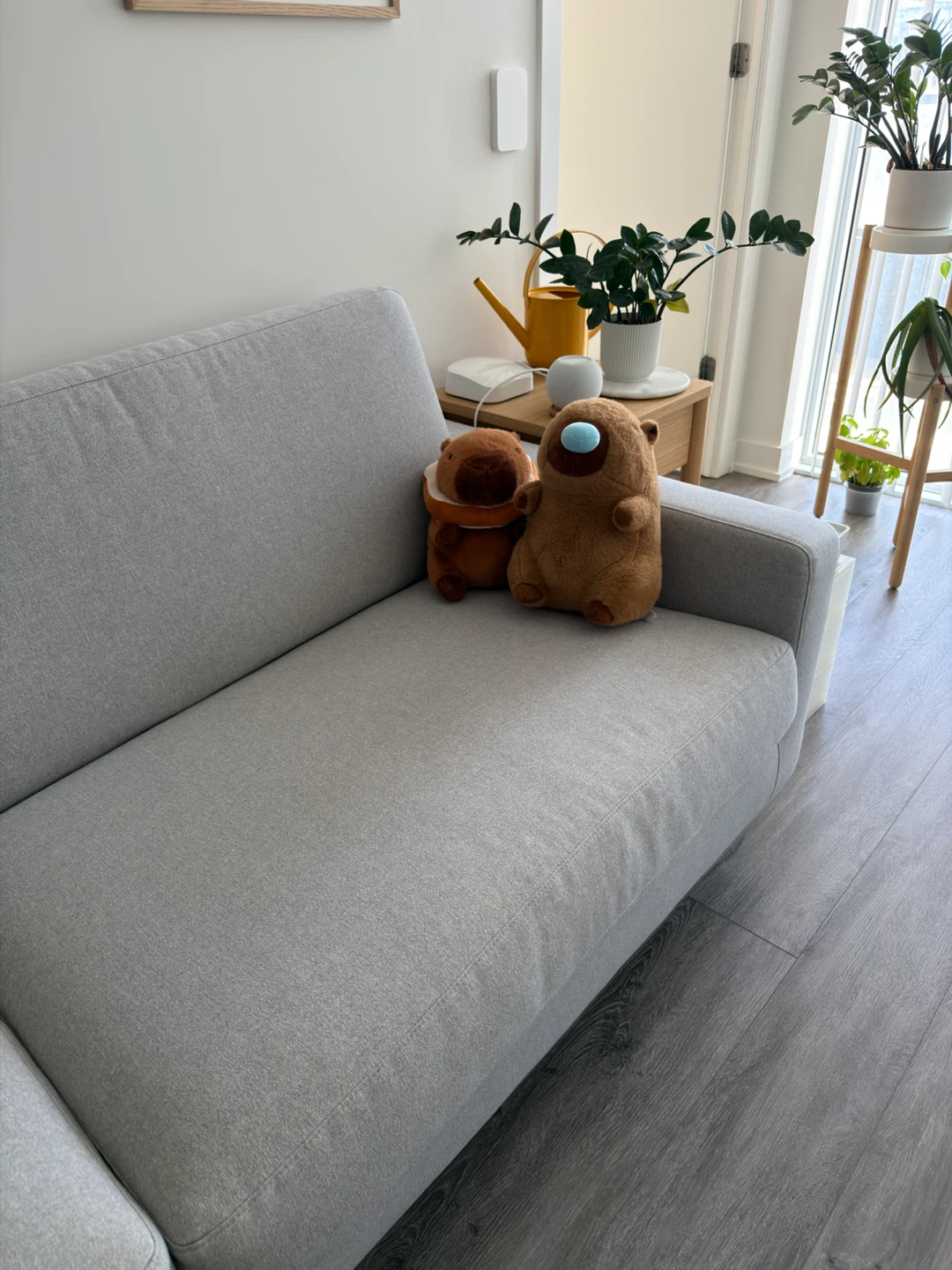 EQ3 OSKAR 85" Sofa with Ava Cloud Fabric - Seats 4 - photo 3