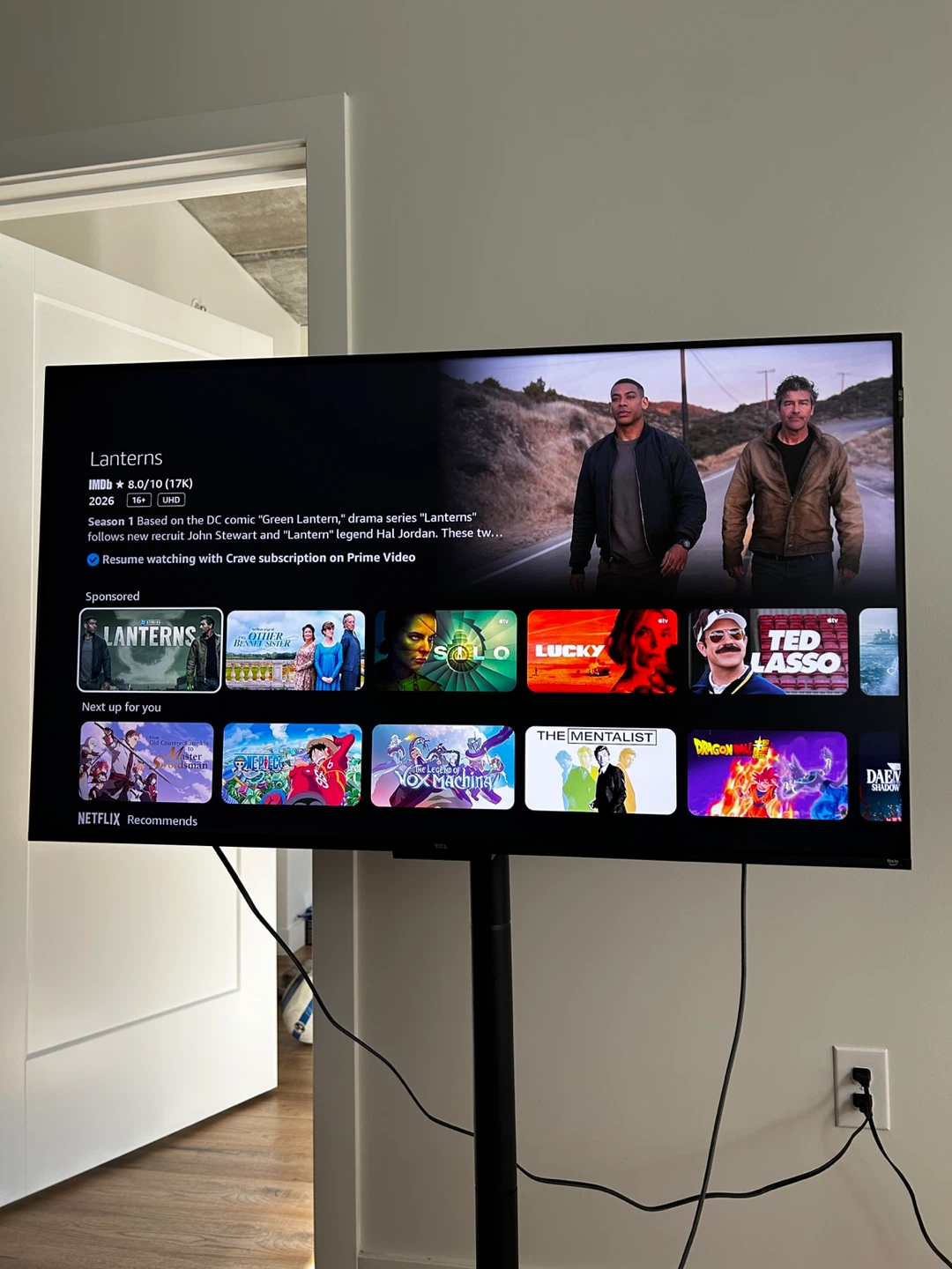 TCL 43" Q6 Series Fire TV 4k UHD - photo 3