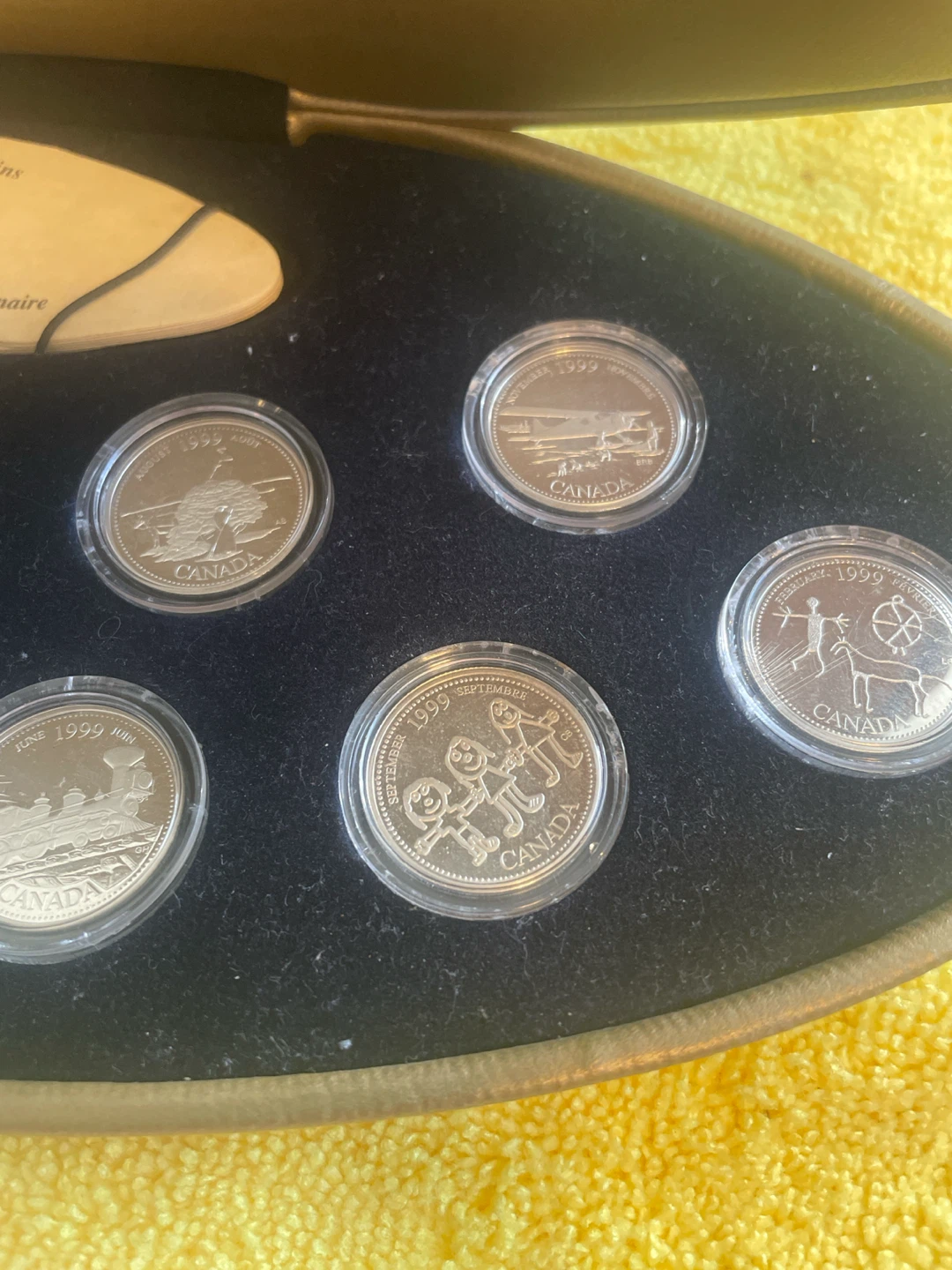 1999 Royal Canadian Mint Millennium Coin Set - photo 4