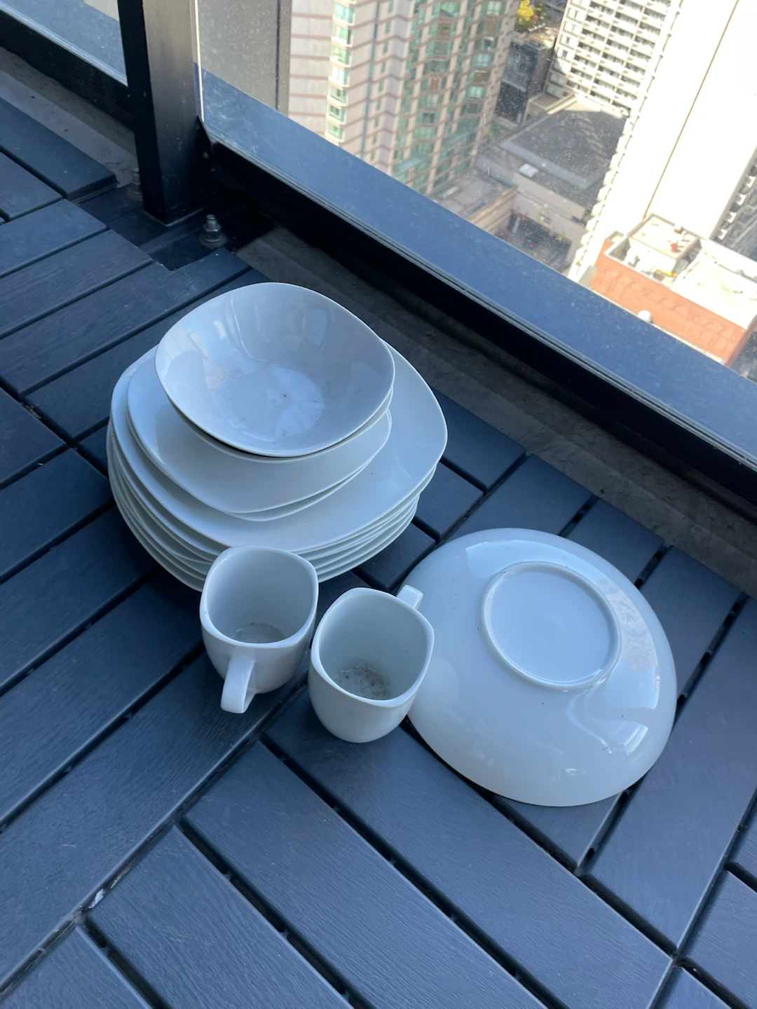 Canvas Collection White Dinnerware Set - photo 2