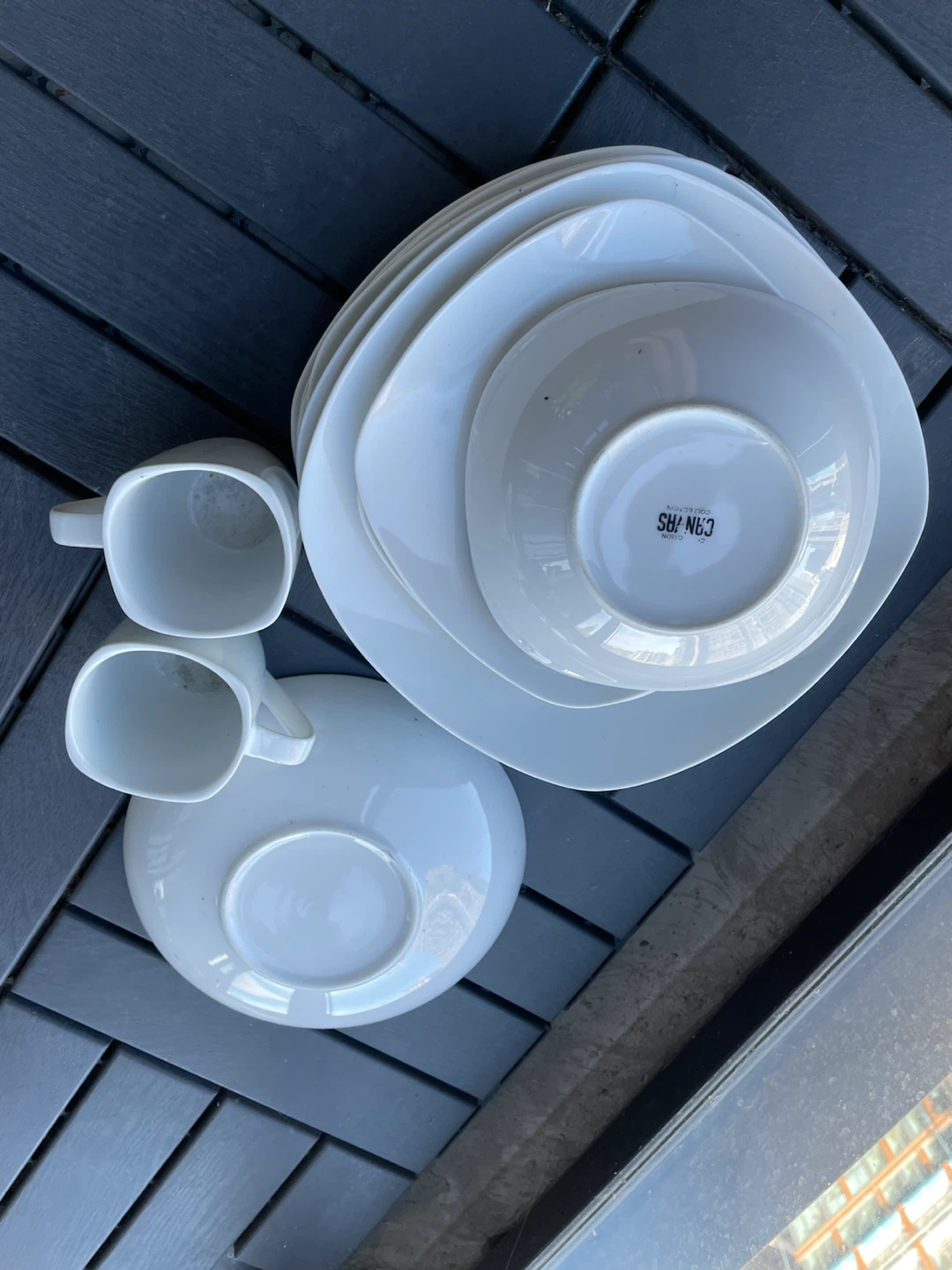 Canvas Collection White Dinnerware Set - photo 3