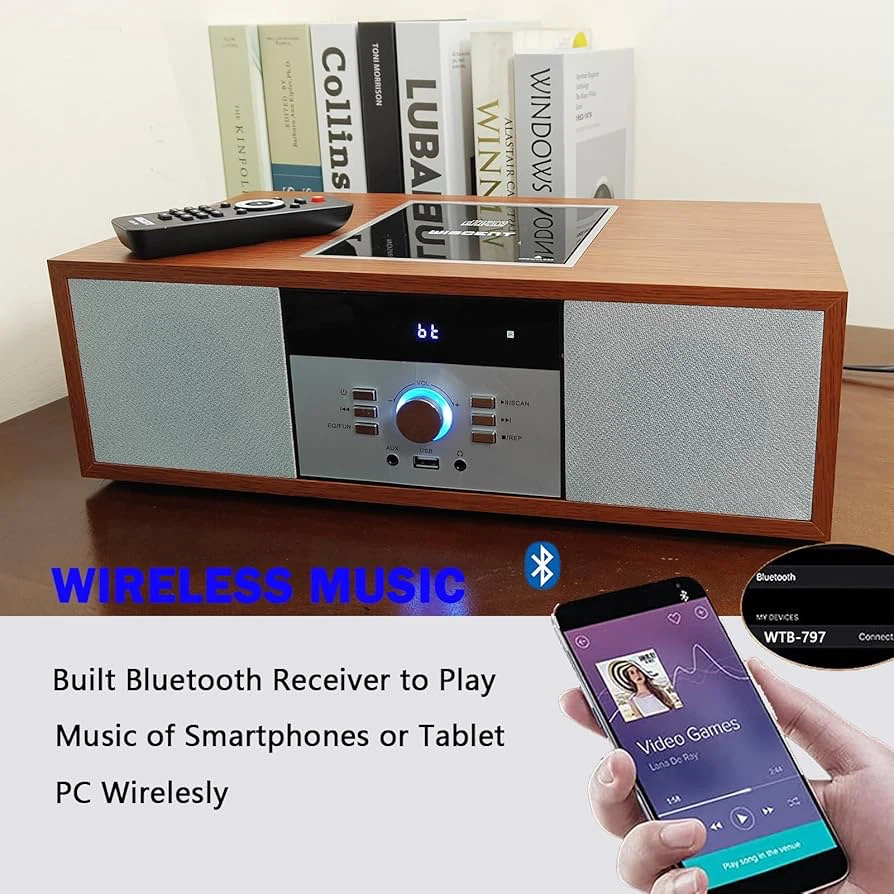 Wiscent WTB-797 All-in-One CD Stereo System - photo 4