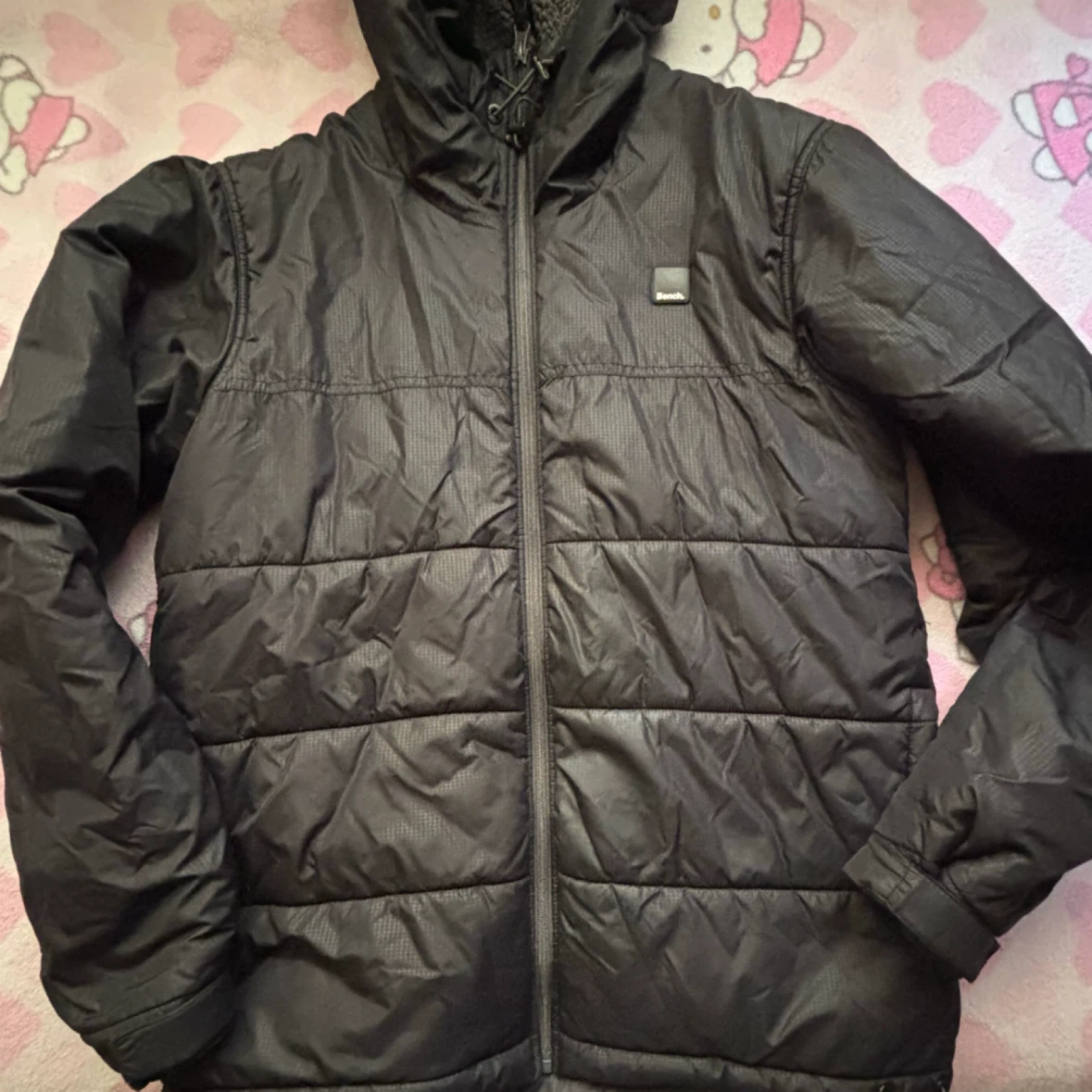 Bench - Black Puffer Jacket - *Size Men Medium* - photo 2