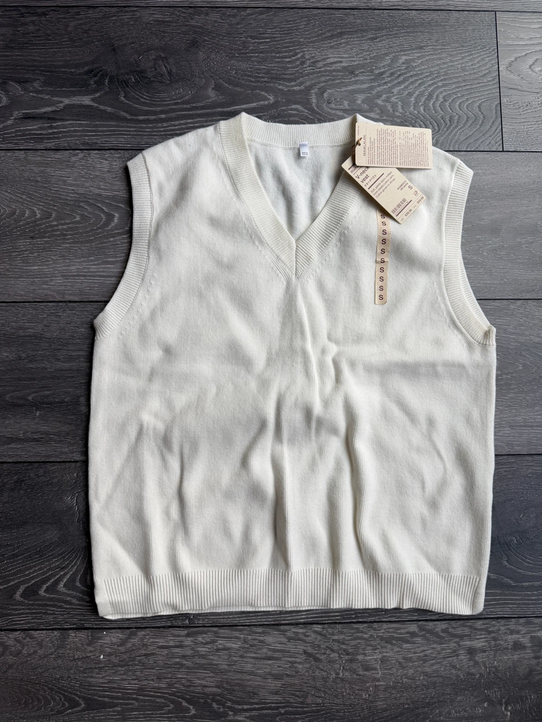 New Muji Knit Vest - Small - photo 3