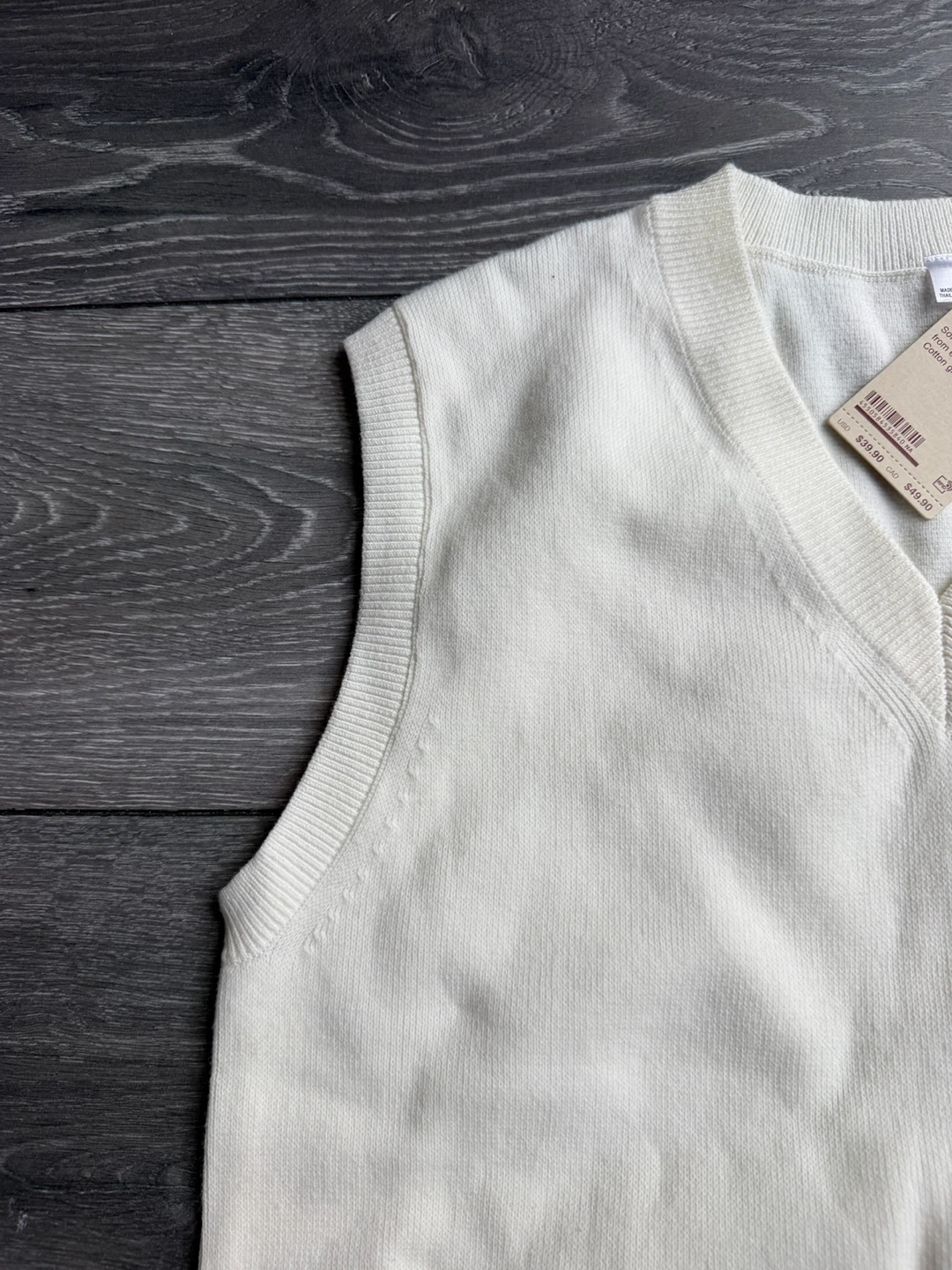 New Muji Knit Vest - Small - photo 4