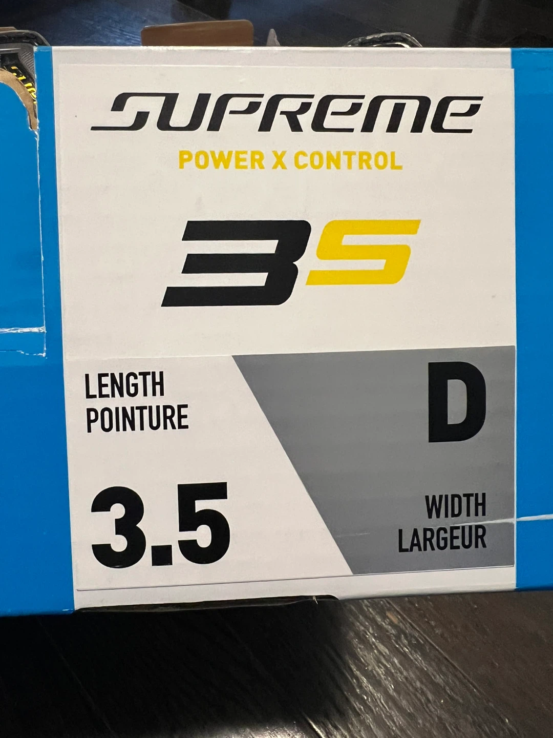 Bauer Supreme 3S Junior Hockey Skates Size 3.5 D - photo 2