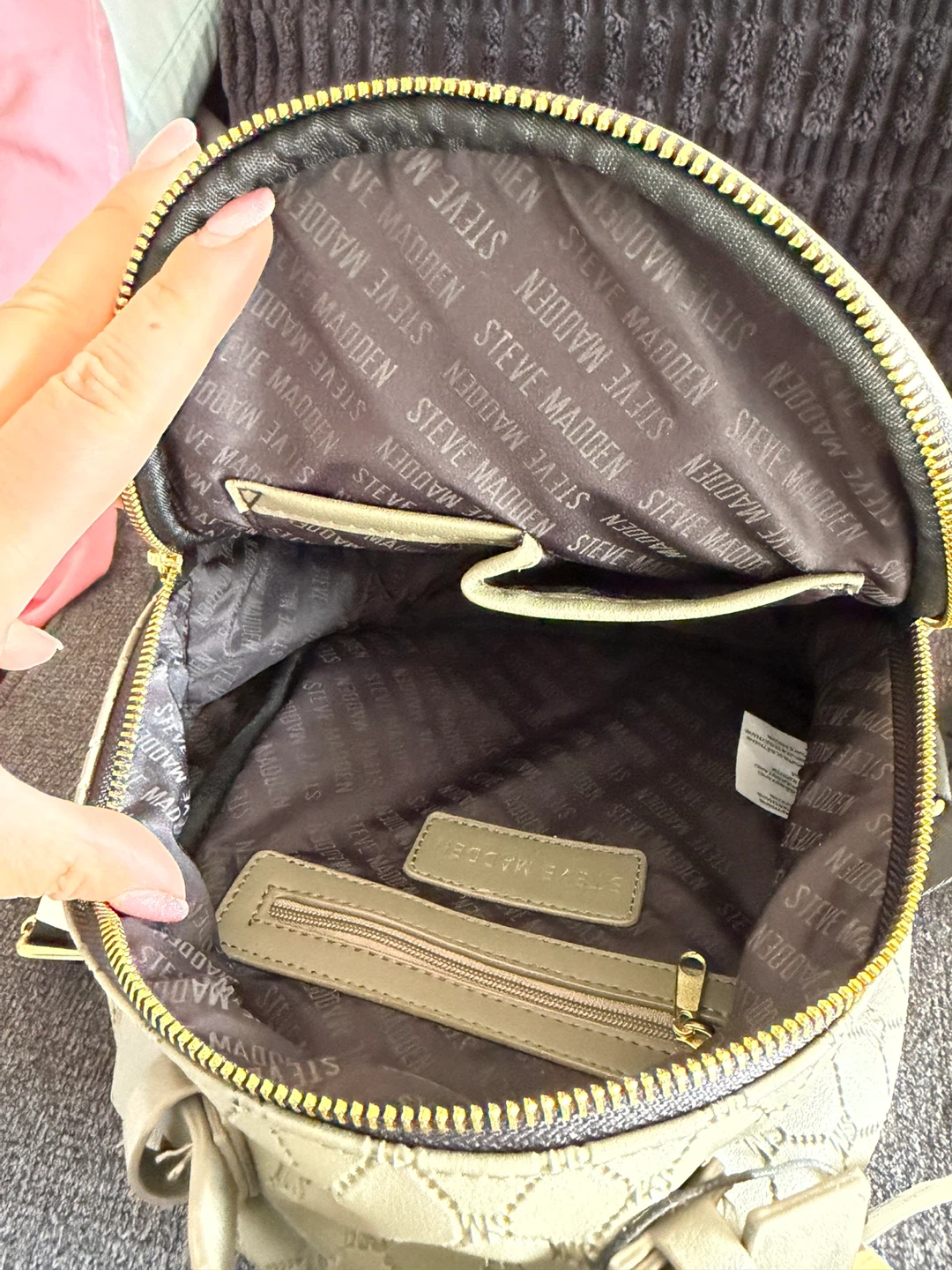 Steve Madden Monogram Mini Backpack - photo 3