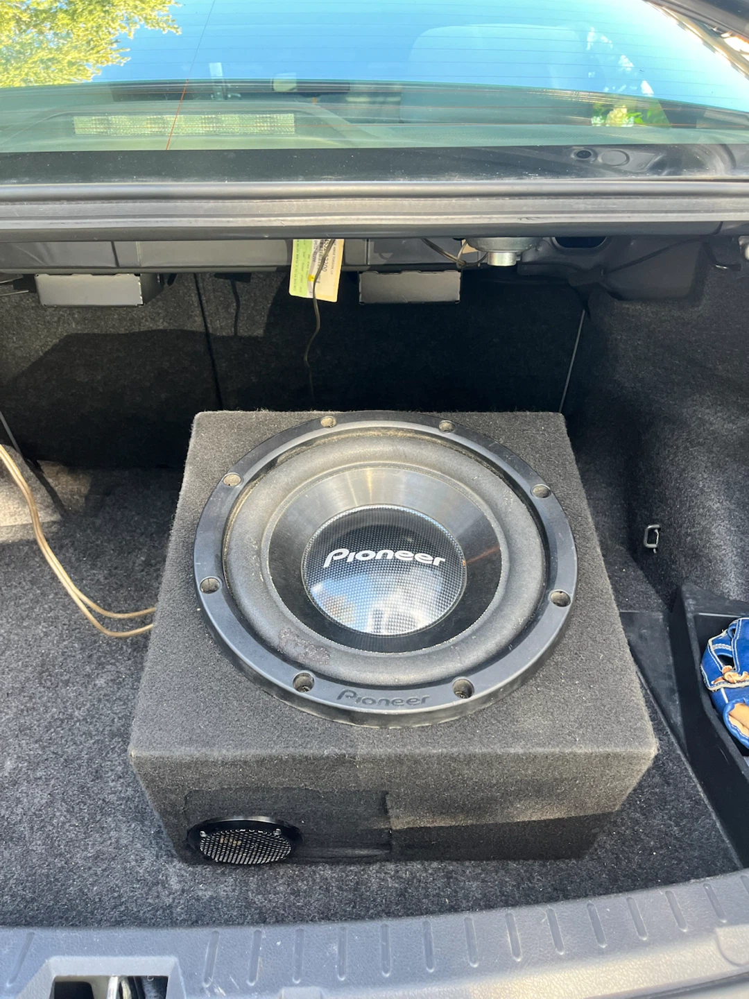 Pioneer Car Subwoofer in Enclosure - photo 3