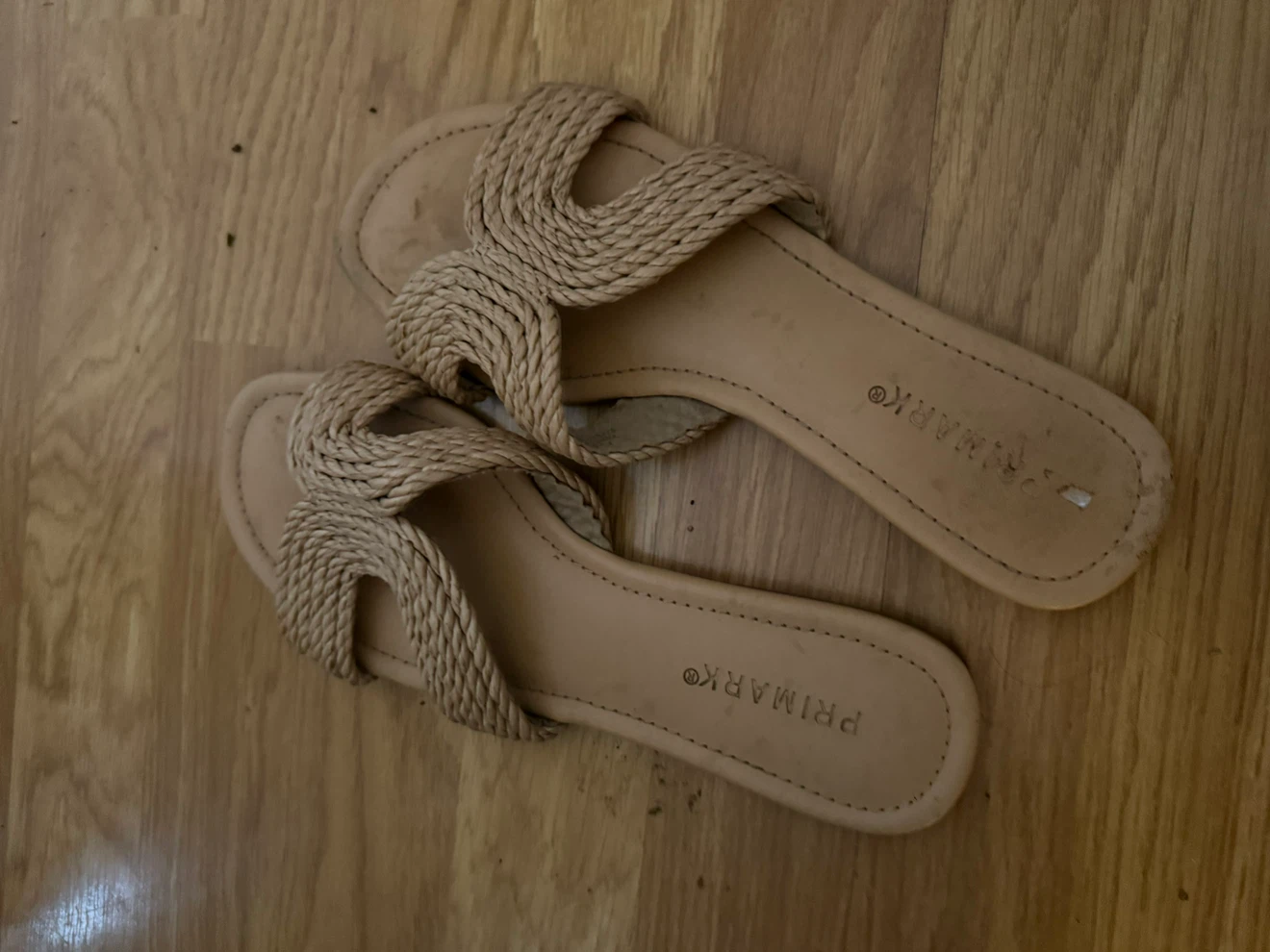 Primark Braided Beige Sandals
