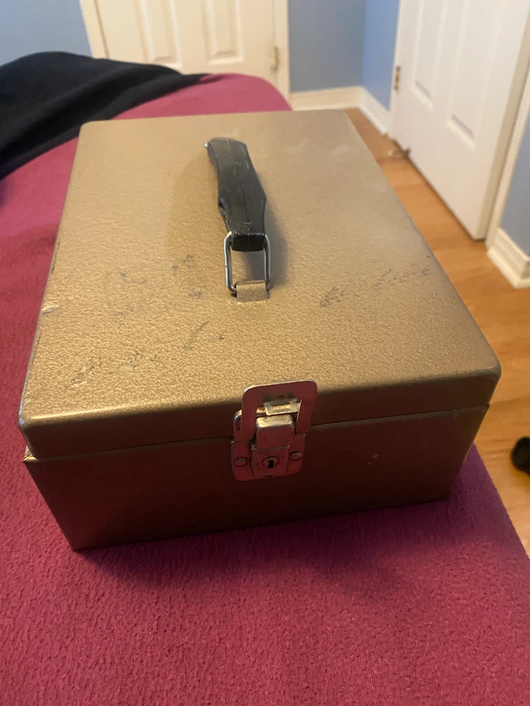 Metal Security Cash Box