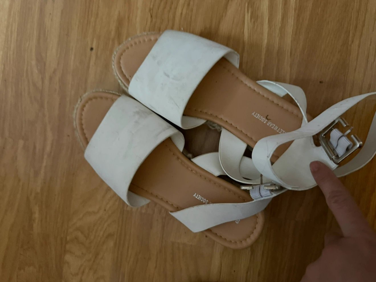 Outletwear Society White Sandals