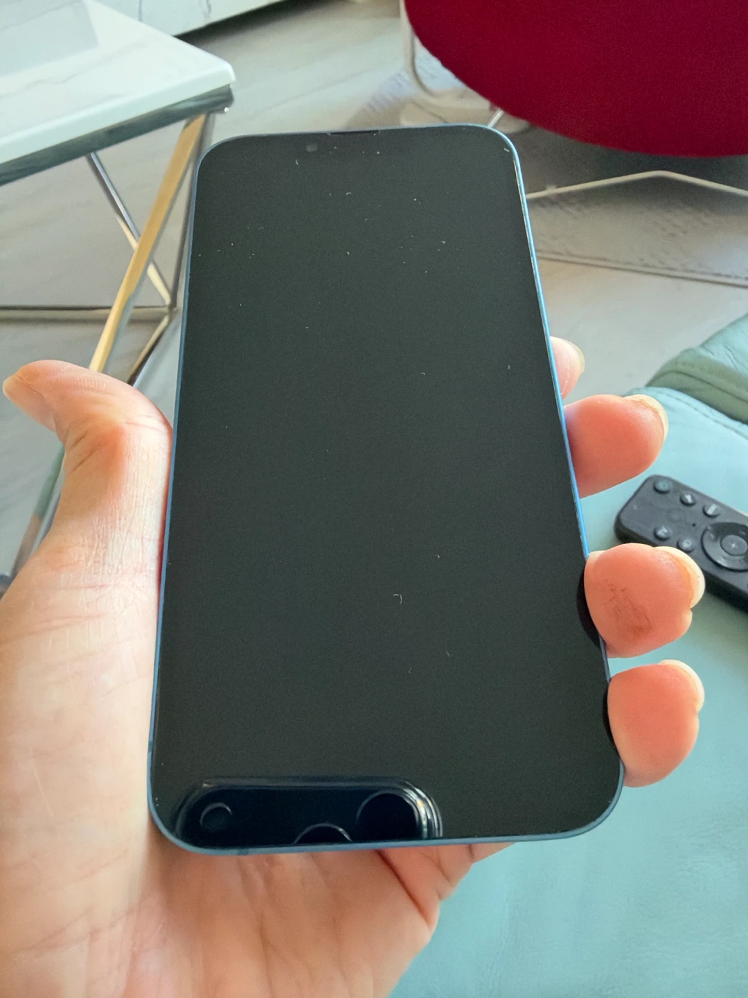 Blue iPhone 13