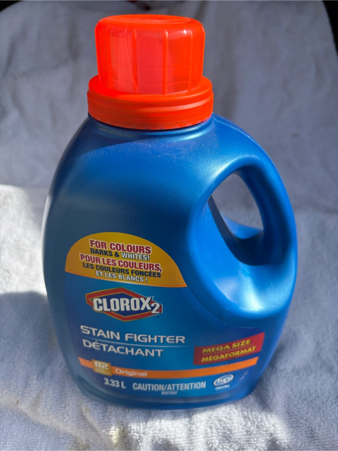 Clothes Stain Removers- Shout 887ml and Clorox 3.33L - photo 2