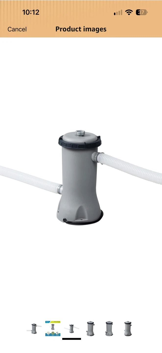 H1011 – Bestway Flowclear 530 GPH Filter Pump System – New – $90 - photo 3