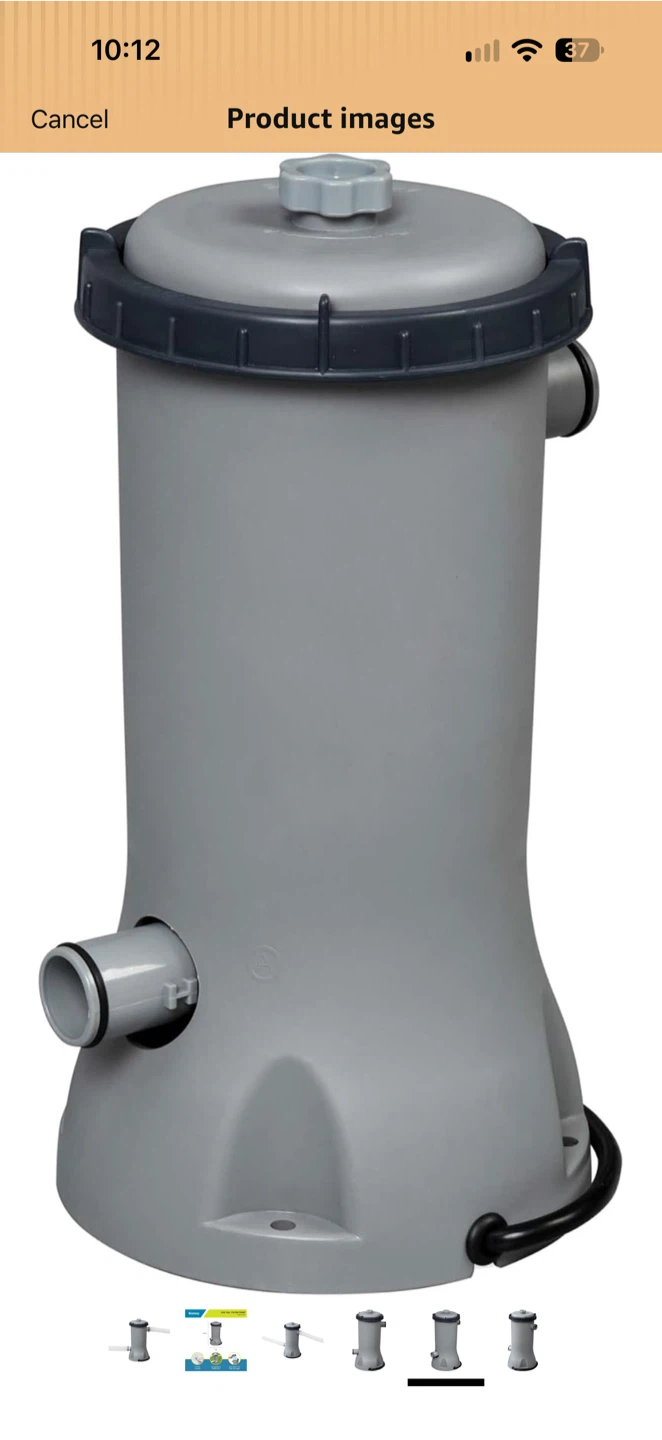 H1011 – Bestway Flowclear 530 GPH Filter Pump System – New – $90 - photo 5