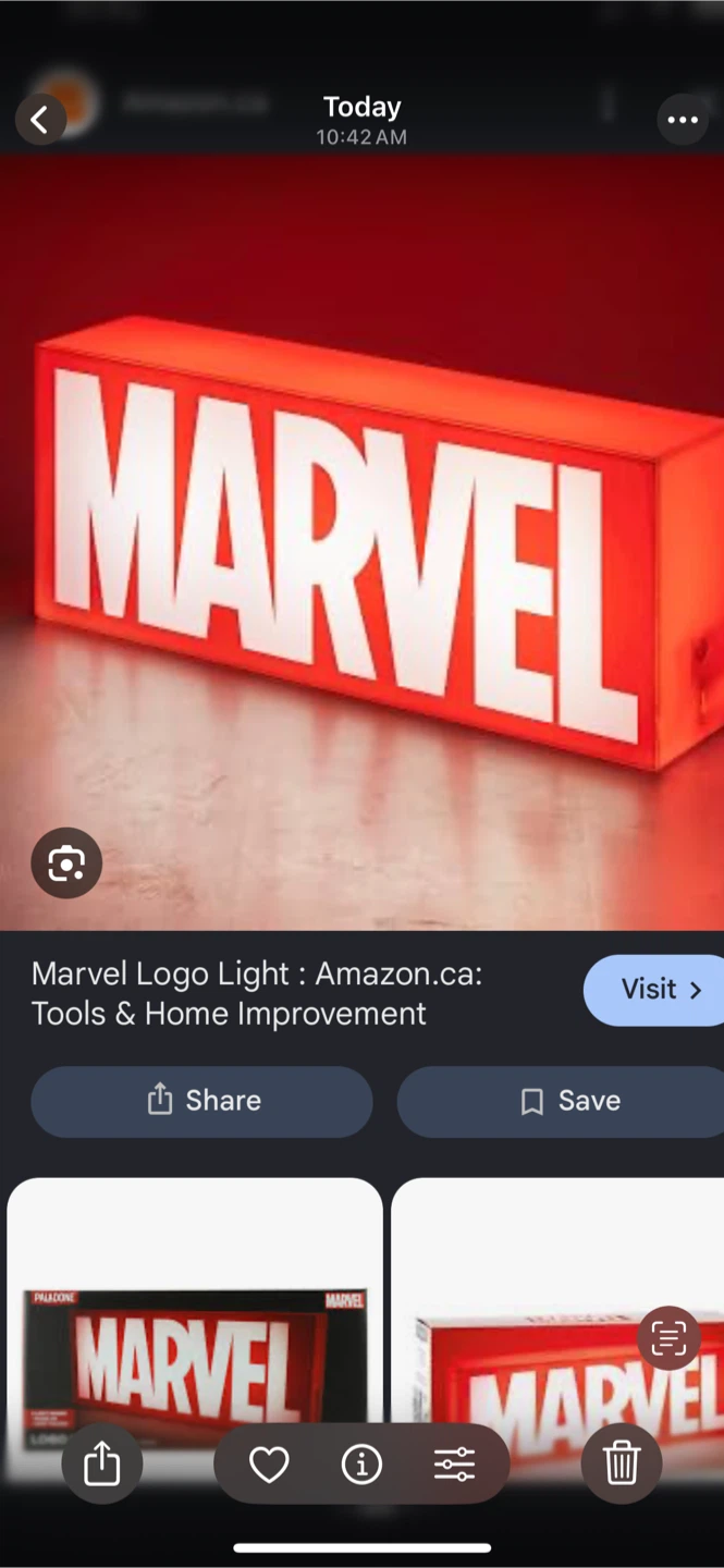 Marvel Logo Light - photo 2