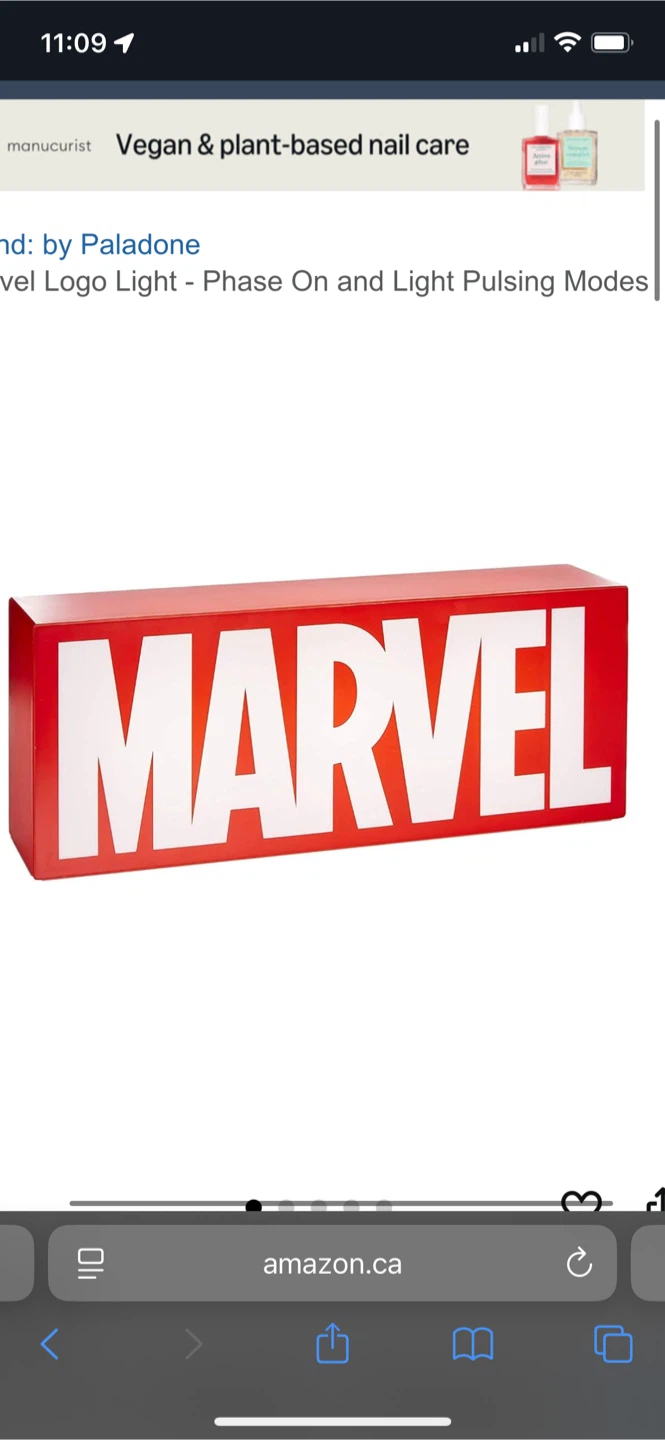 Marvel Logo Light - photo 3
