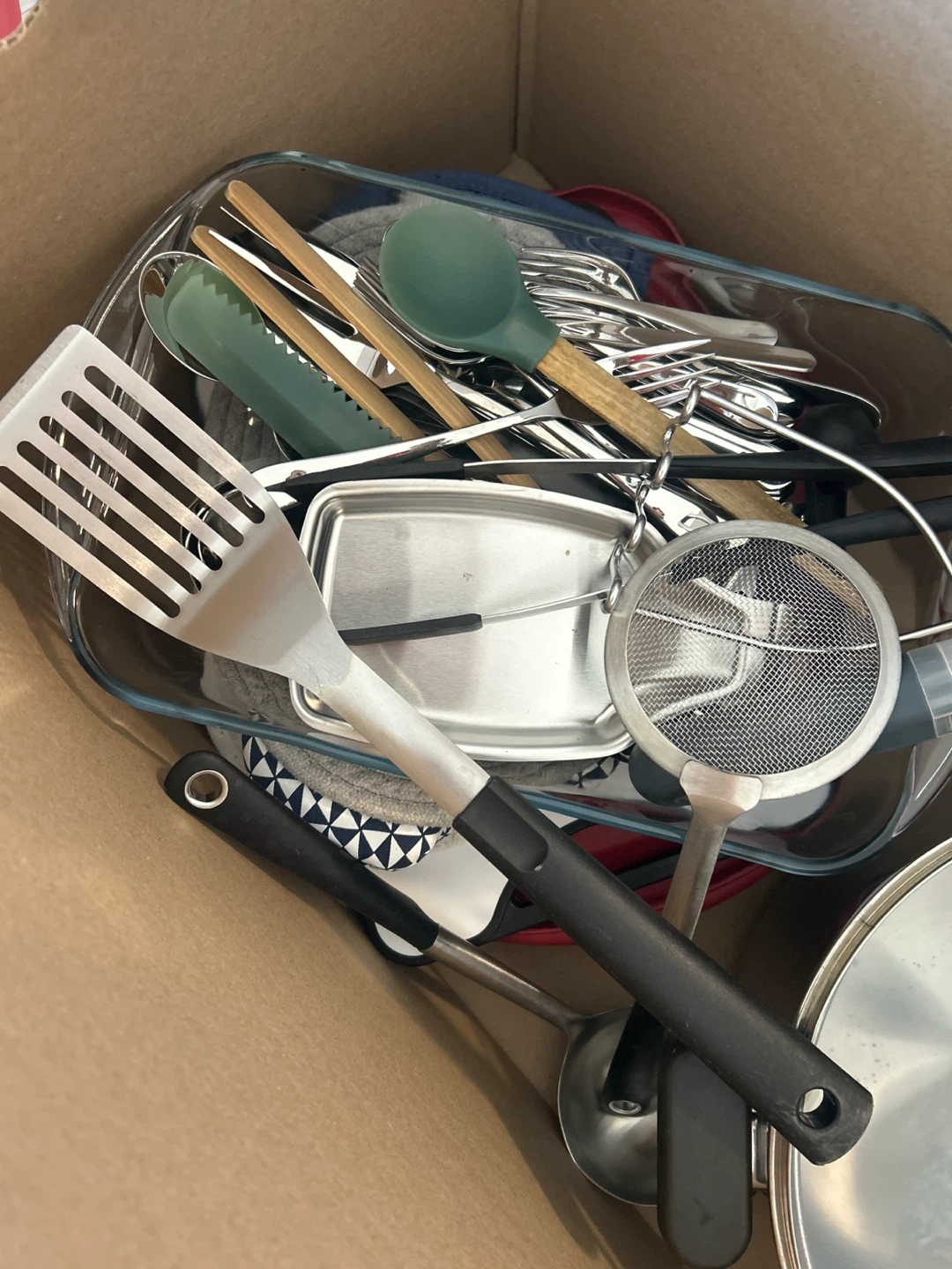 Assorted Kitchen Utensil and Glassware Set