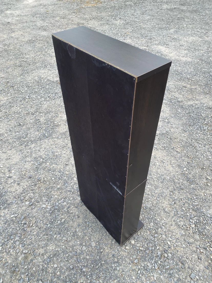 Dark Expresso Adjustable Display Shelf / Bookcase - photo 3
