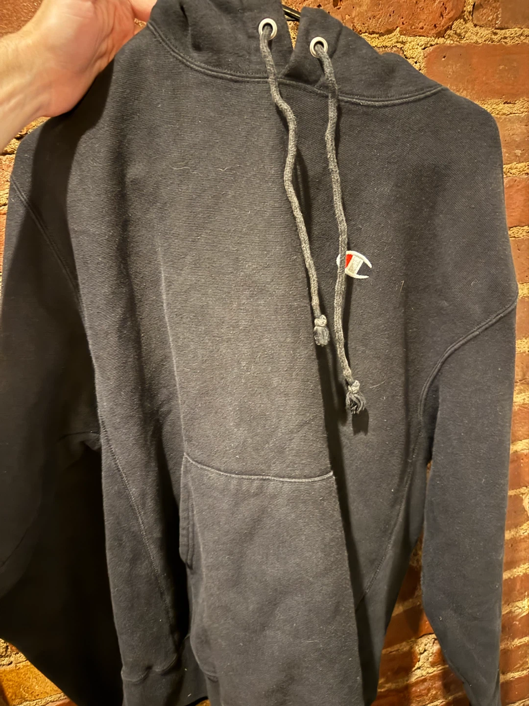 Champion Black Hoodie