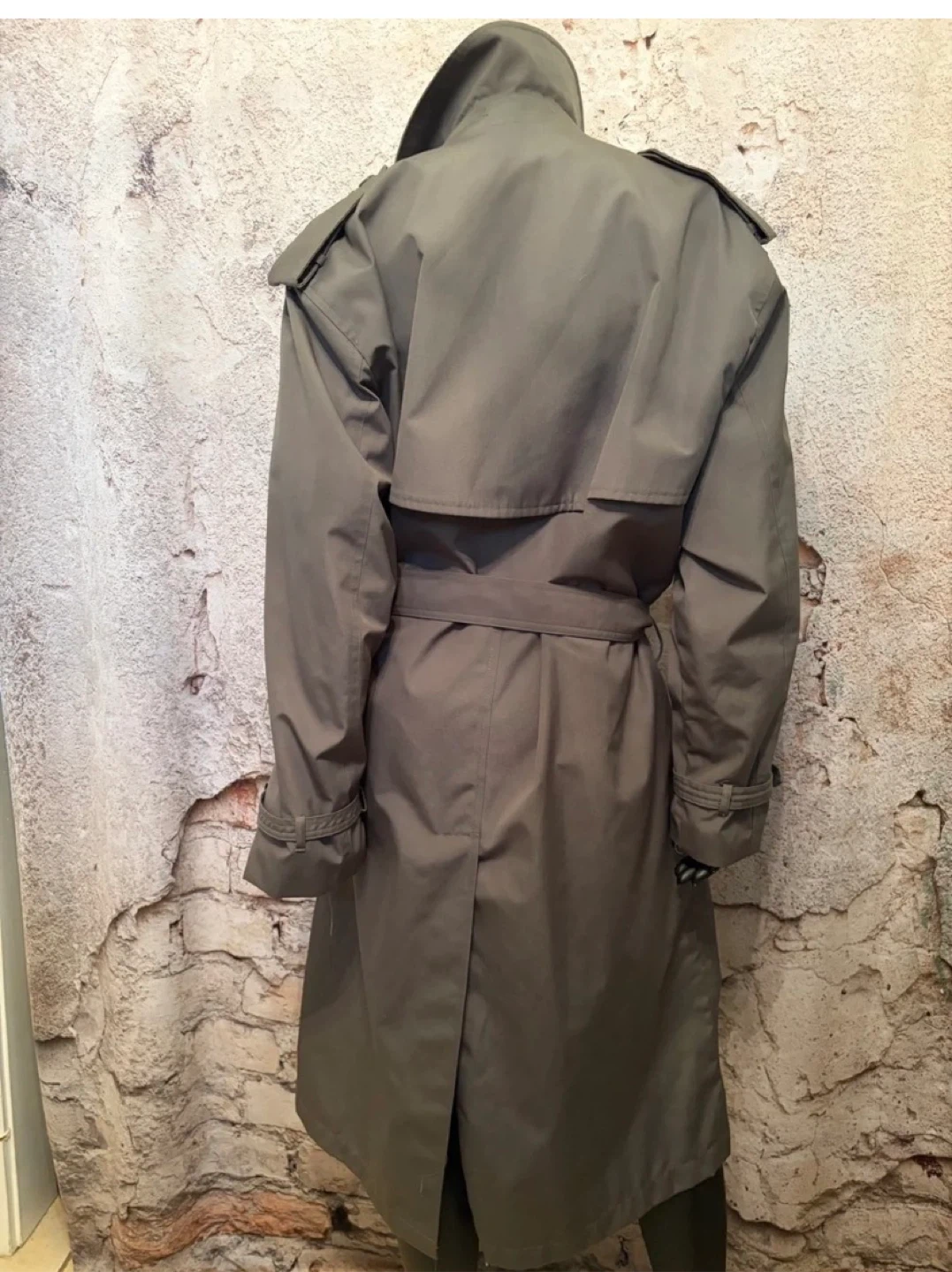 Moores Double-Breasted Trench Coat Size 40 - photo 2