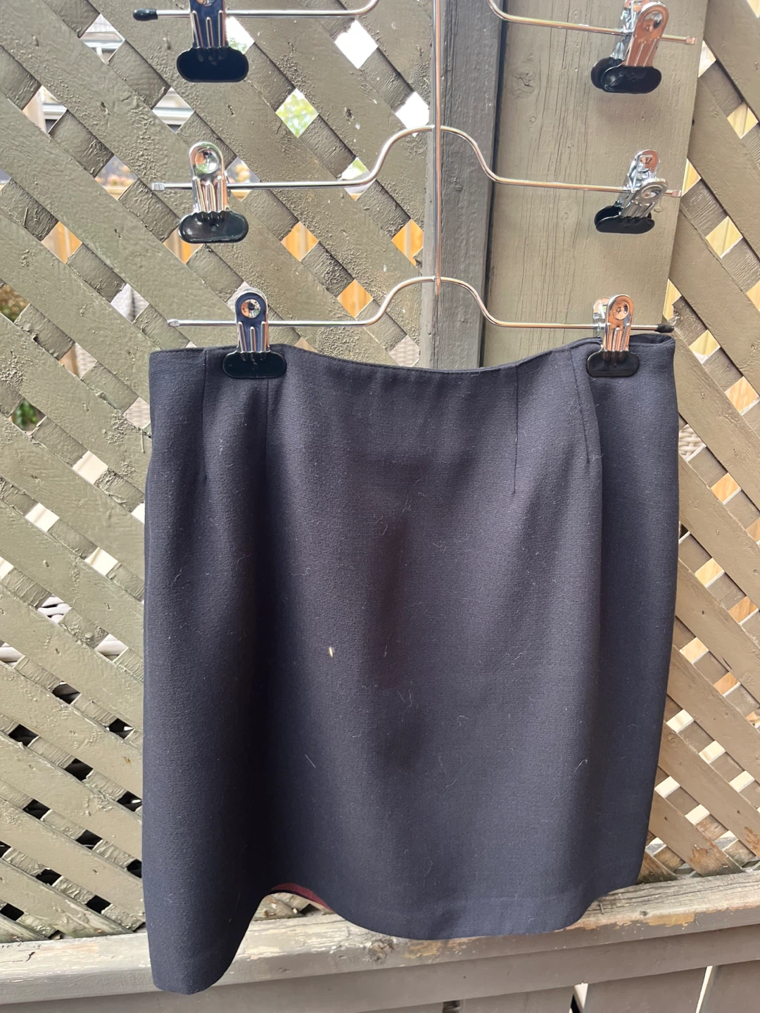 Black short pencil skirt - photo 2