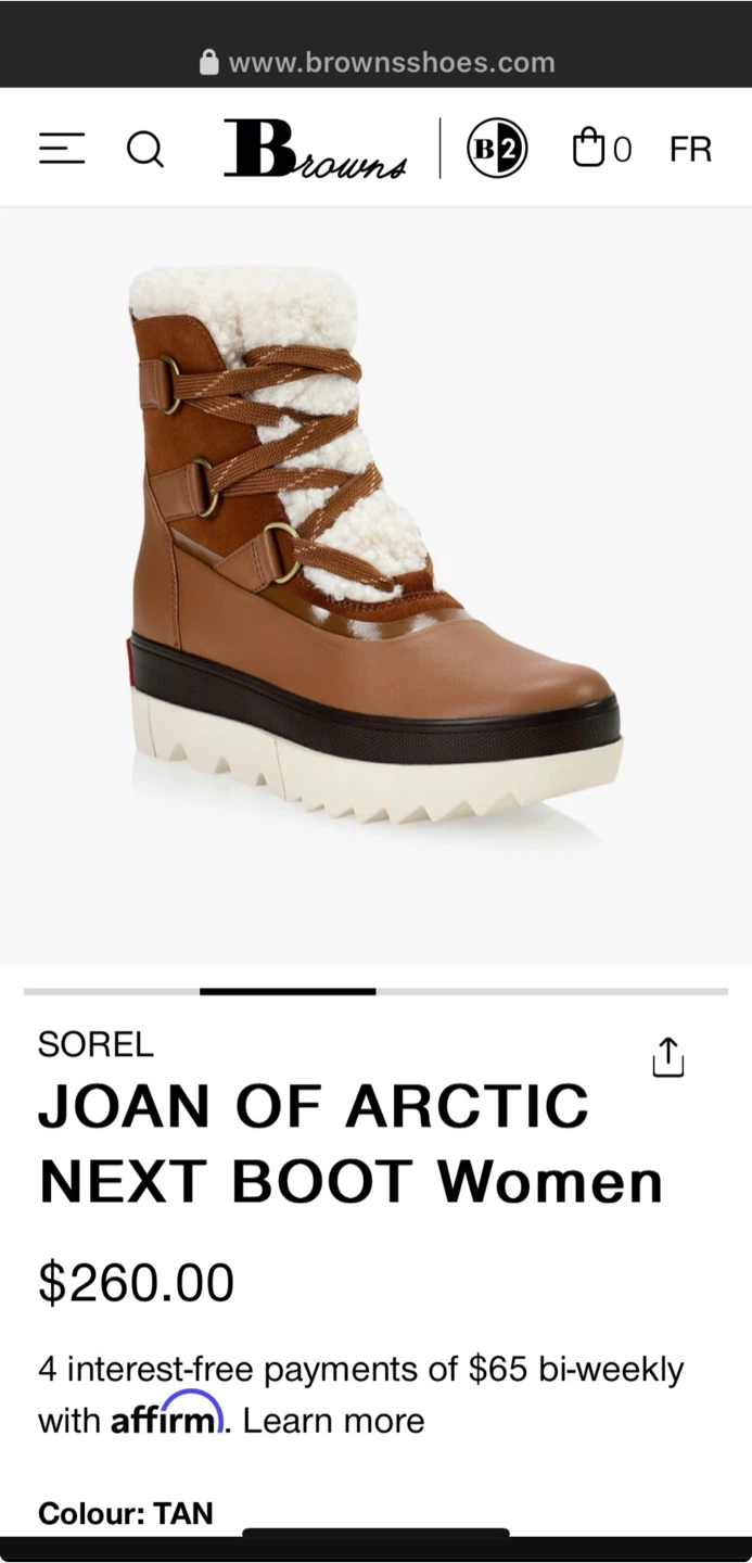 Sz9 Sorel Joan of Arctic Next Boots Women
