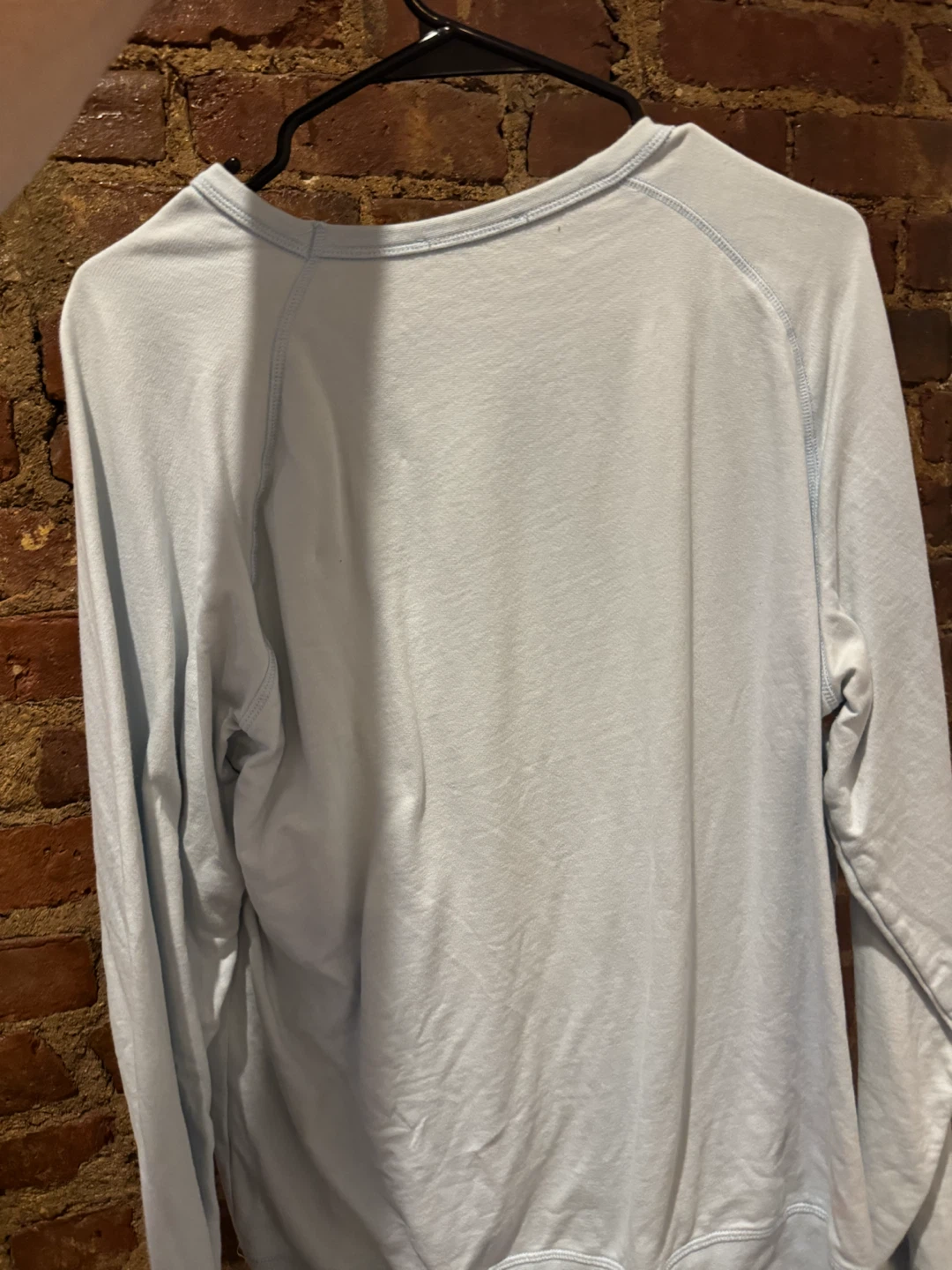 Zara Light Blue Long Sleeve Sweatshirt - photo 2