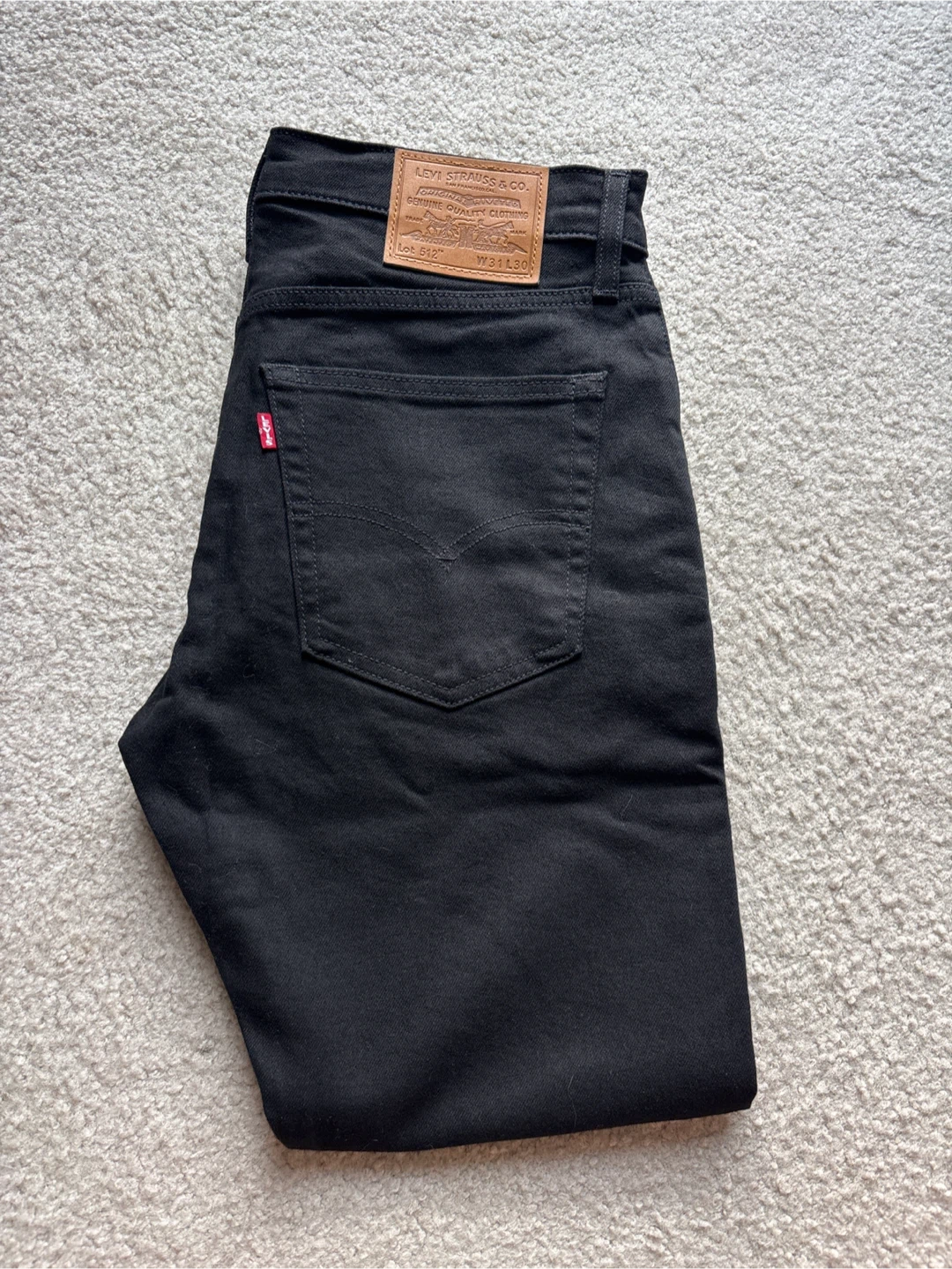 Levi's 512 Slim Taper Jeans - Black
