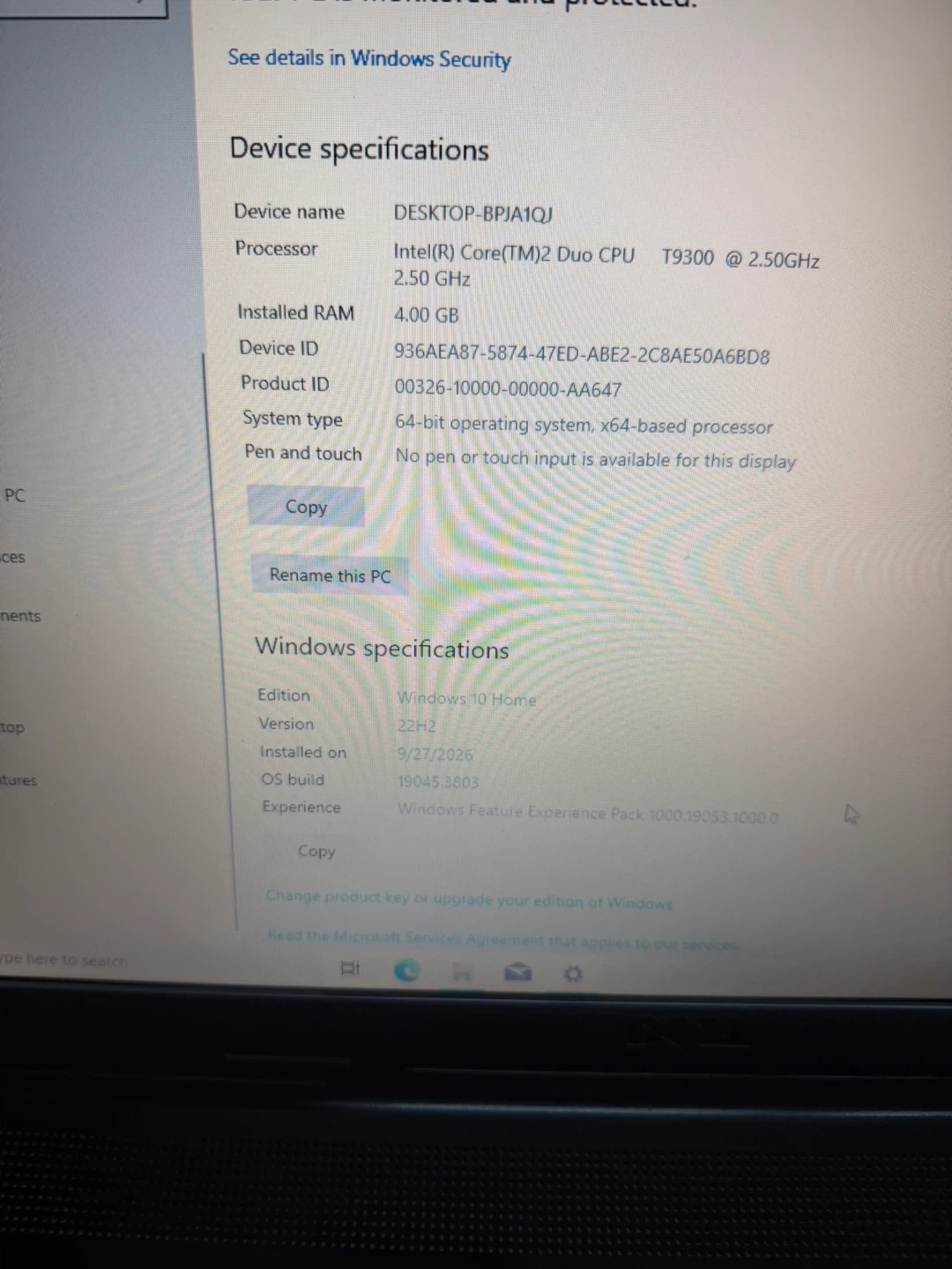 Dell Laptop 17 inch 4GB RAM 128GB Upgraded SSD Fully Functional - photo 2