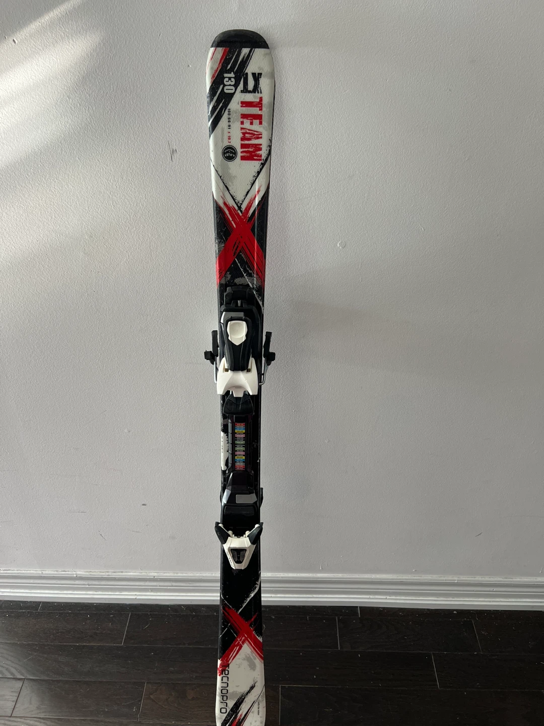 TecnoPro Team Skis 130cm and Rossignol Boots size 22.5 - photo 2