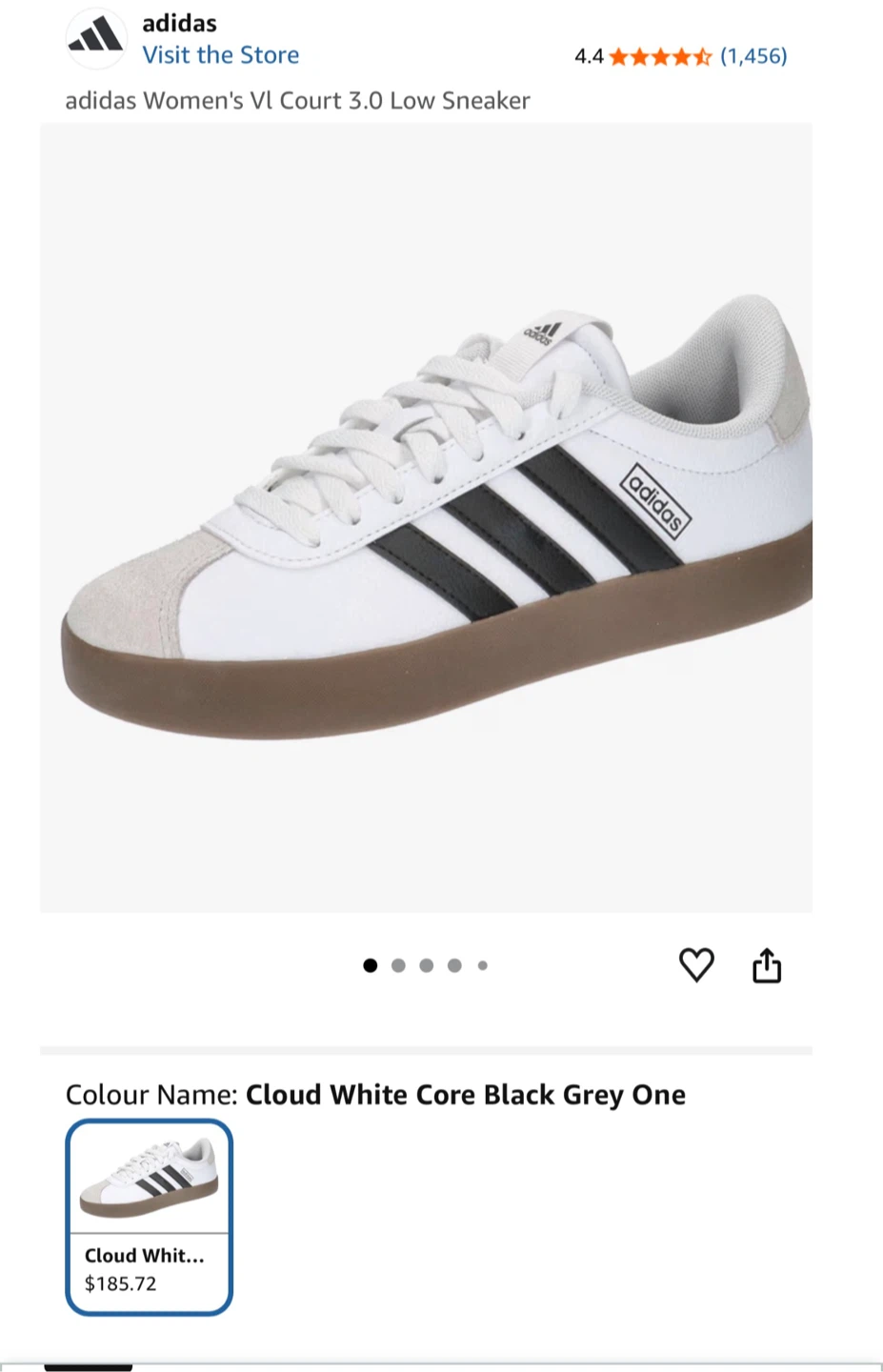 Adidas VL Court 3.0 Women's Sneakers US 8.5 - photo 5