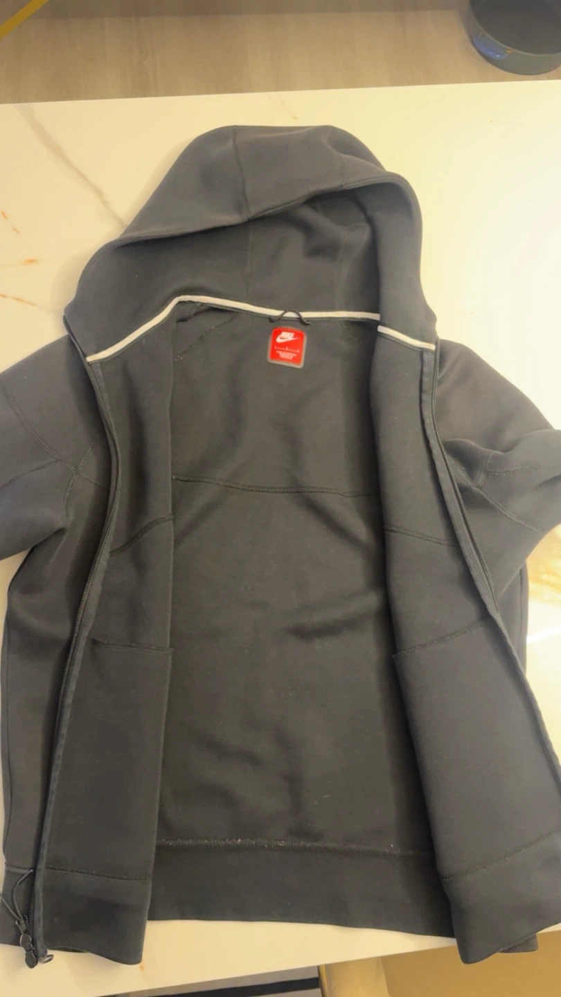 Nike Tech Fleece Full-Zip Hoodie - Black - photo 3