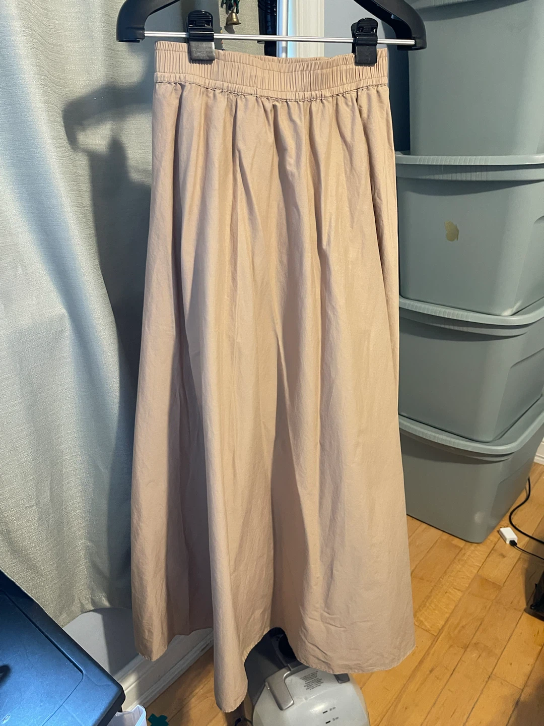 Beige Maxi Skirt/Crop Top - photo 2
