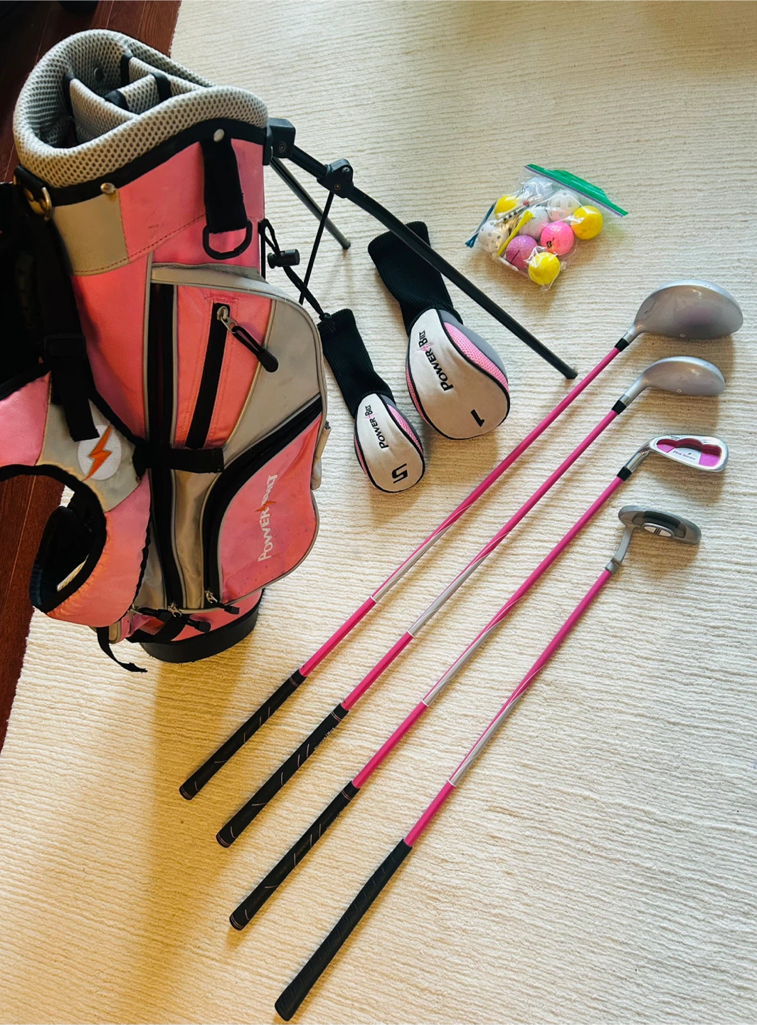 PowerBilt Junior Golf Club Set (Left Hand, 49-54”)