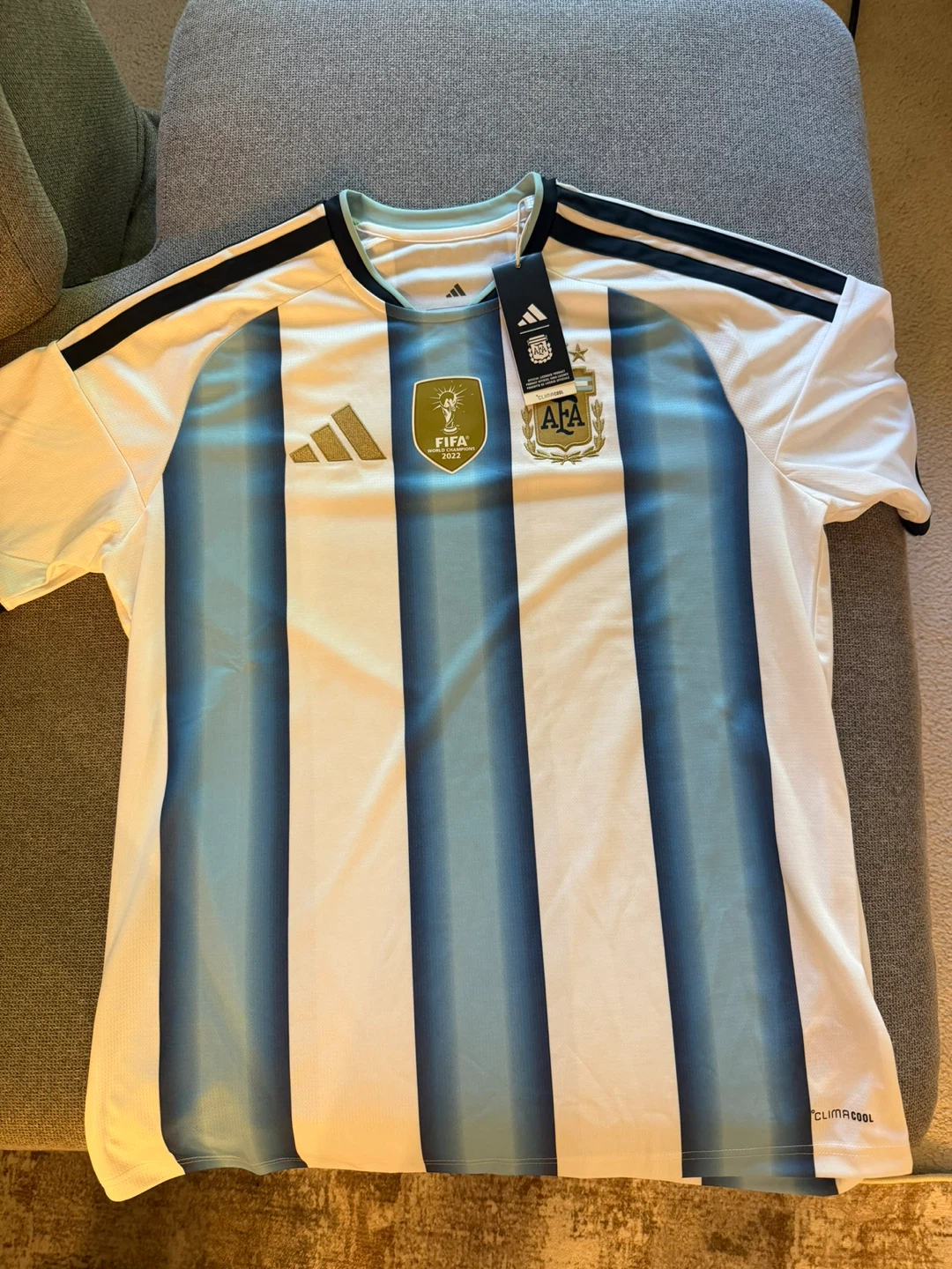 Adidas Argentina FIFA World Cup 2022 Jersey