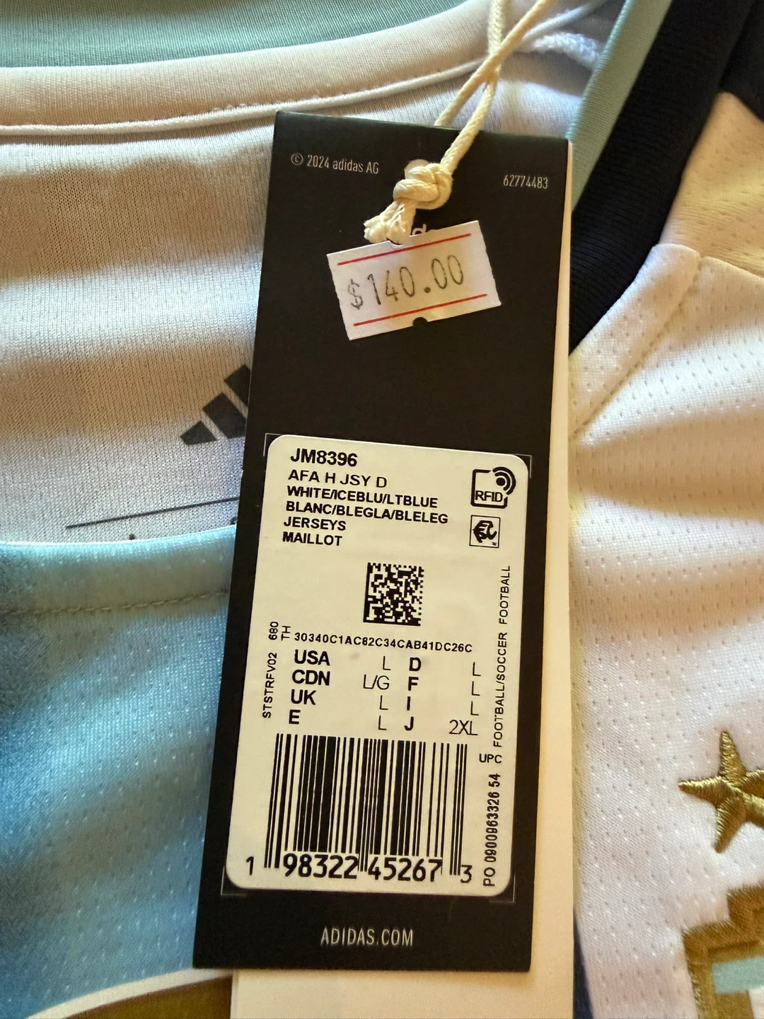 Adidas Argentina FIFA World Cup 2022 Jersey - photo 3