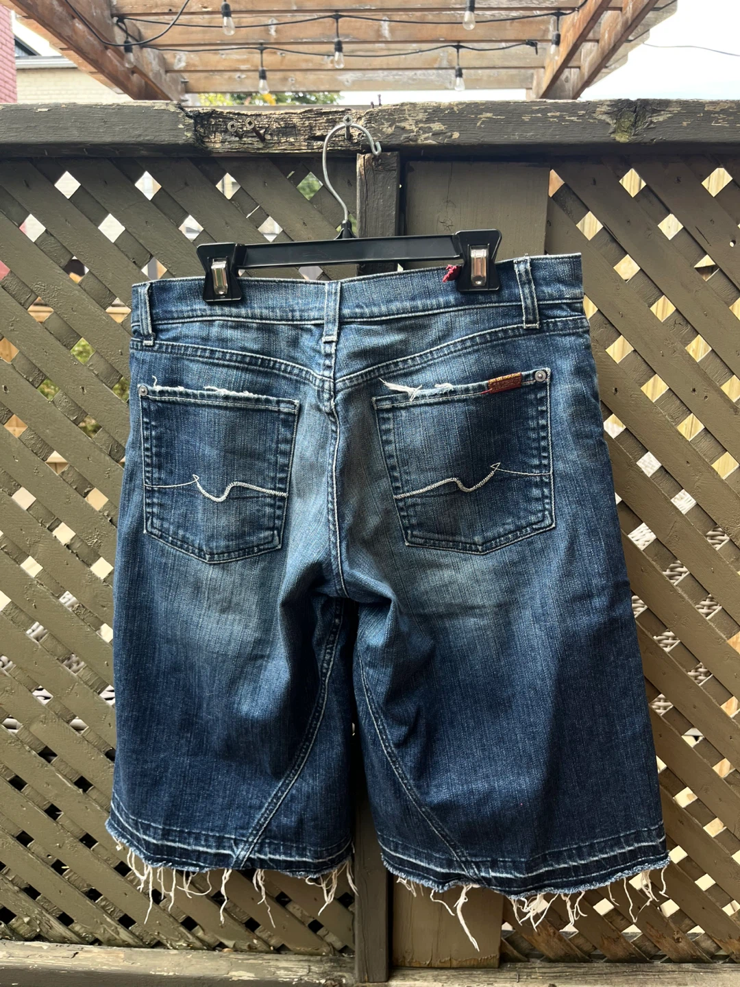 Silver brand denim shorts/capris - photo 2