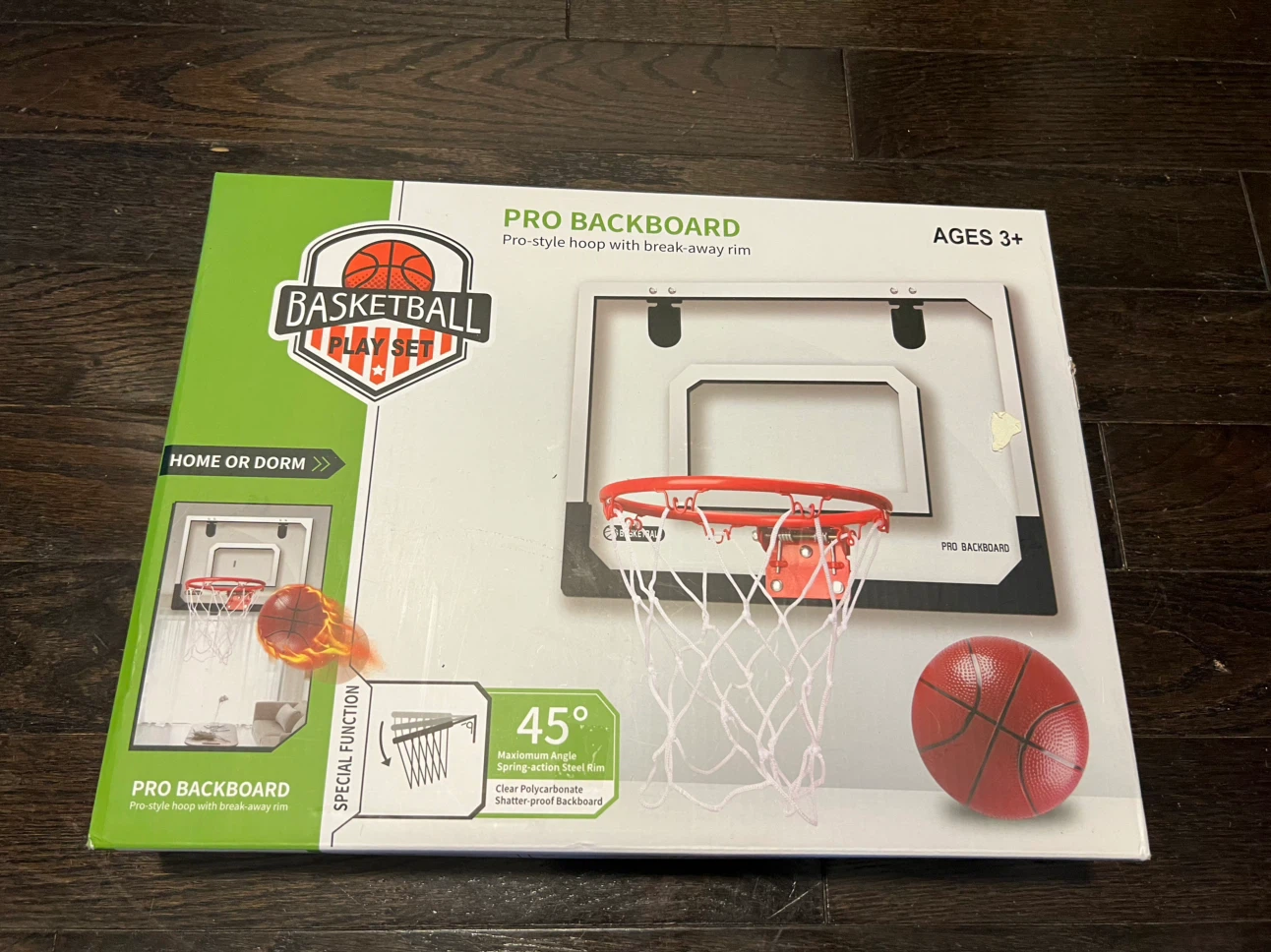 Pro Backboard Basketball Play Set, brand new