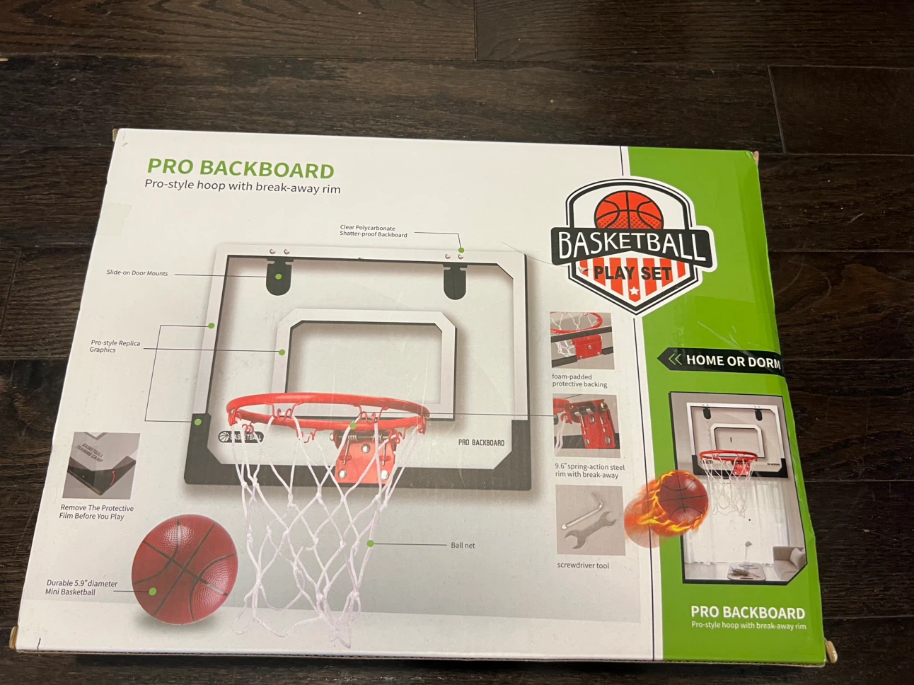 Pro Backboard Basketball Play Set, brand new - photo 2